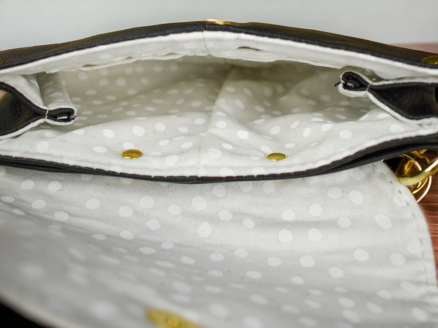 Black Skye Crossbody Leather