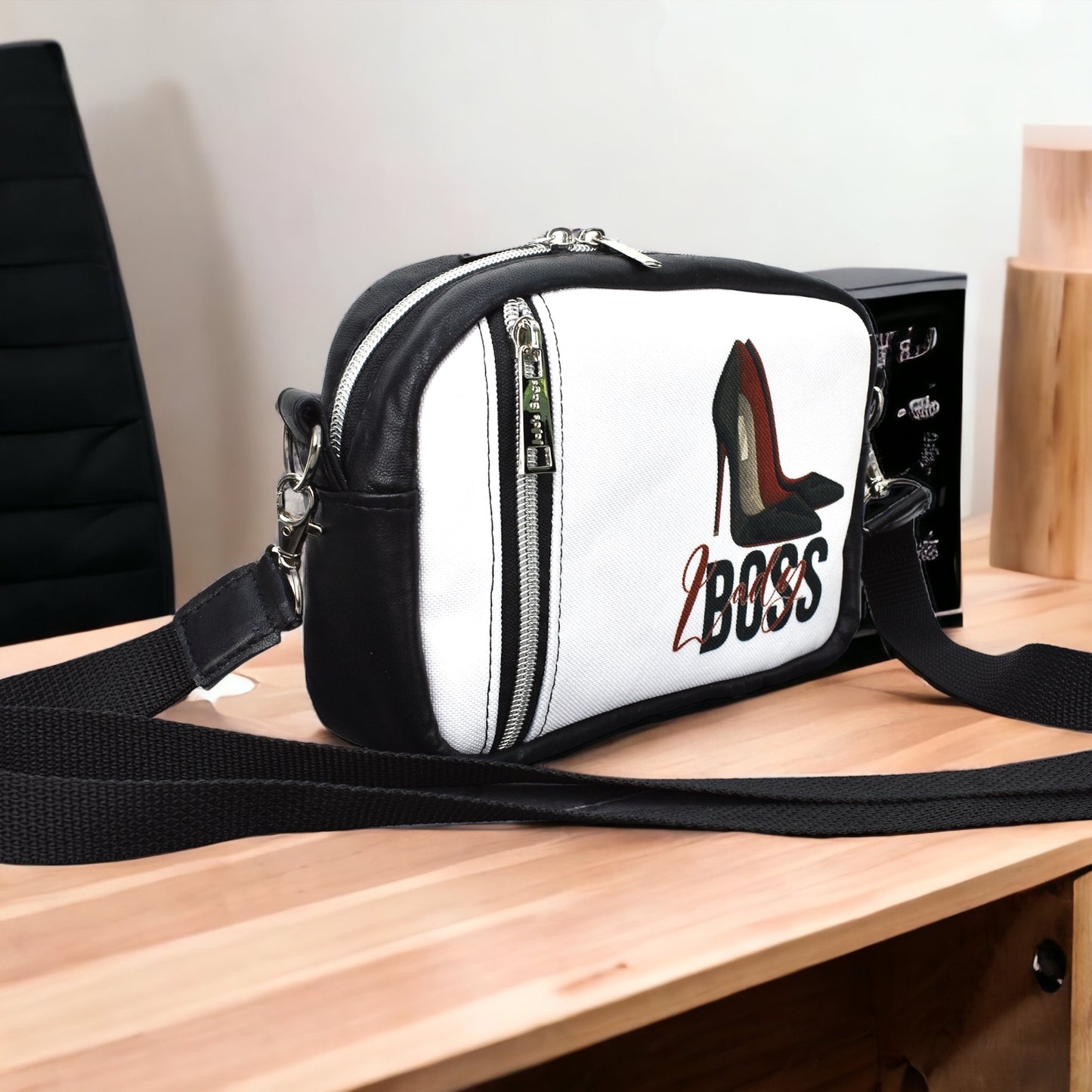 Lady Boss Compact Crossbody Purse