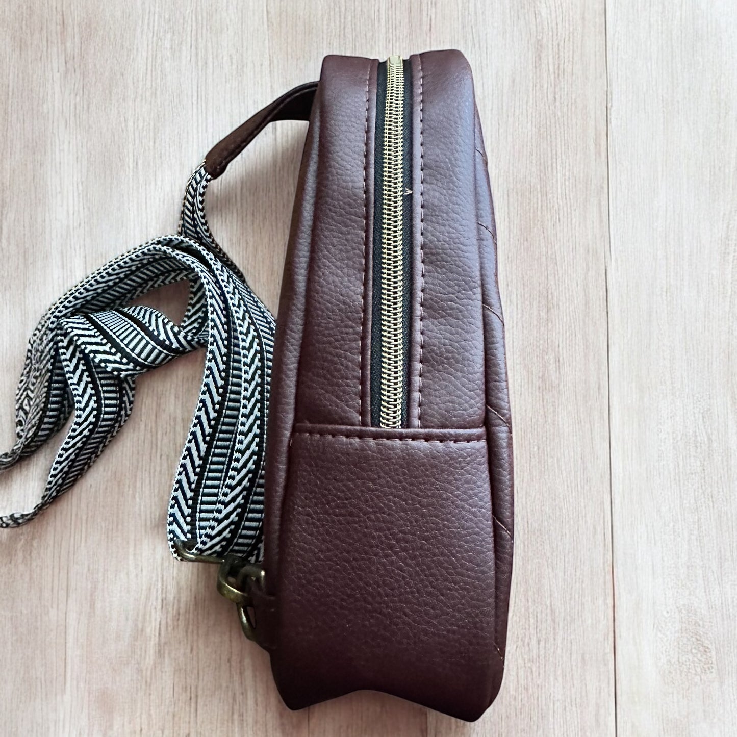 Quilted Slender Sling Bag