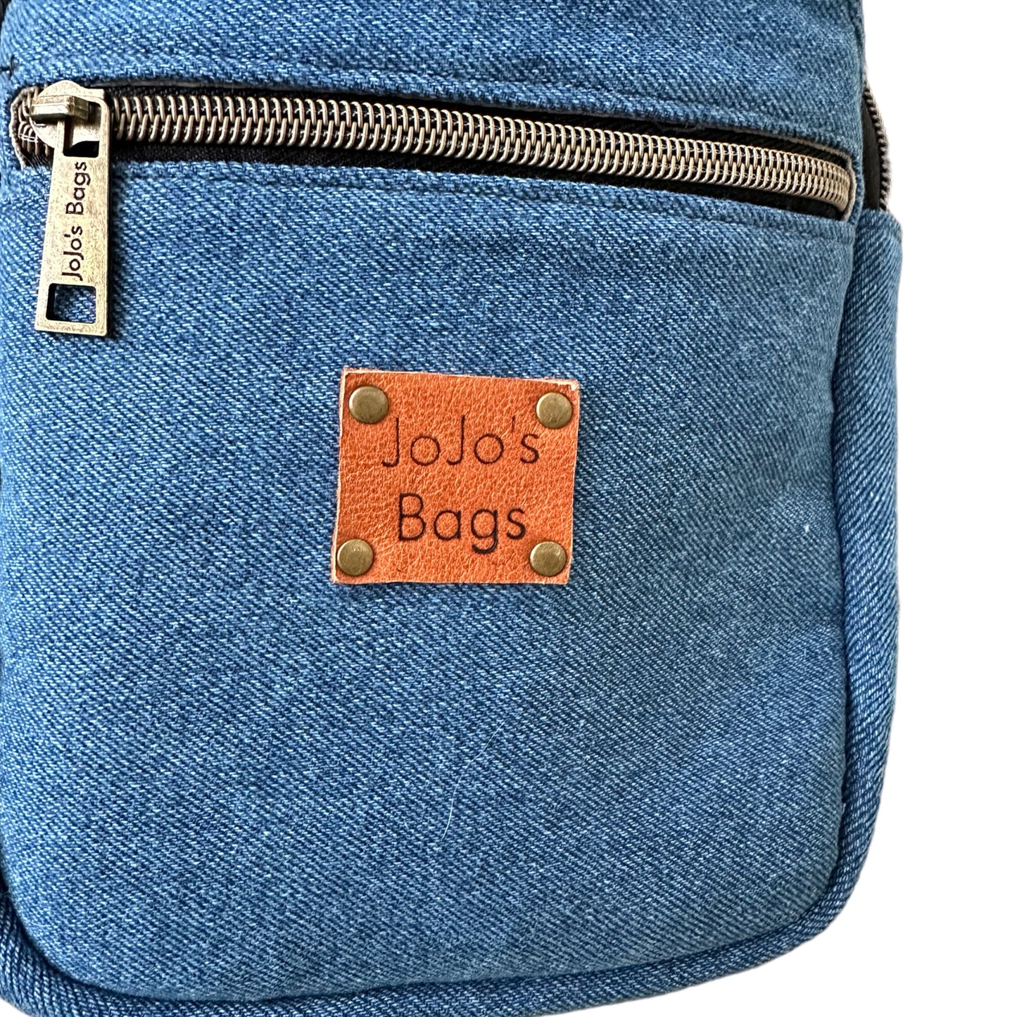 Denim Canvas Sling Bag