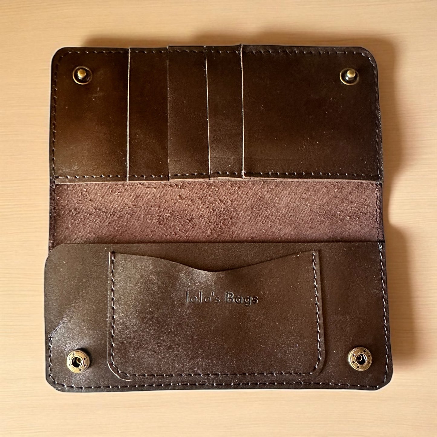 Leather Trucker Wallet