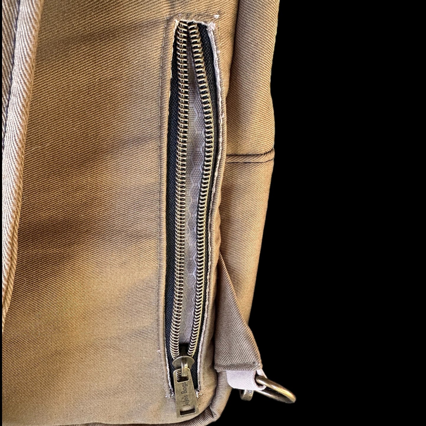 Denim Canvas Sling Bag