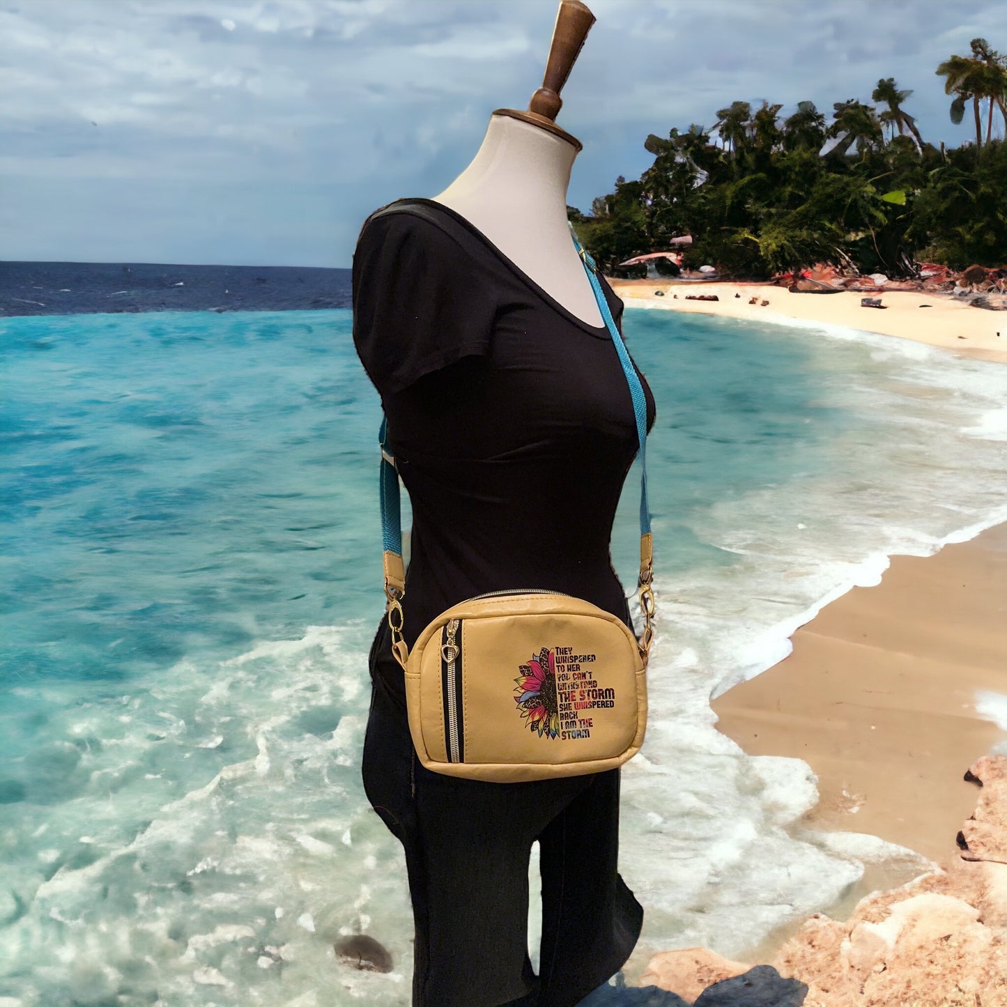 Small Compact Crossbody Purse