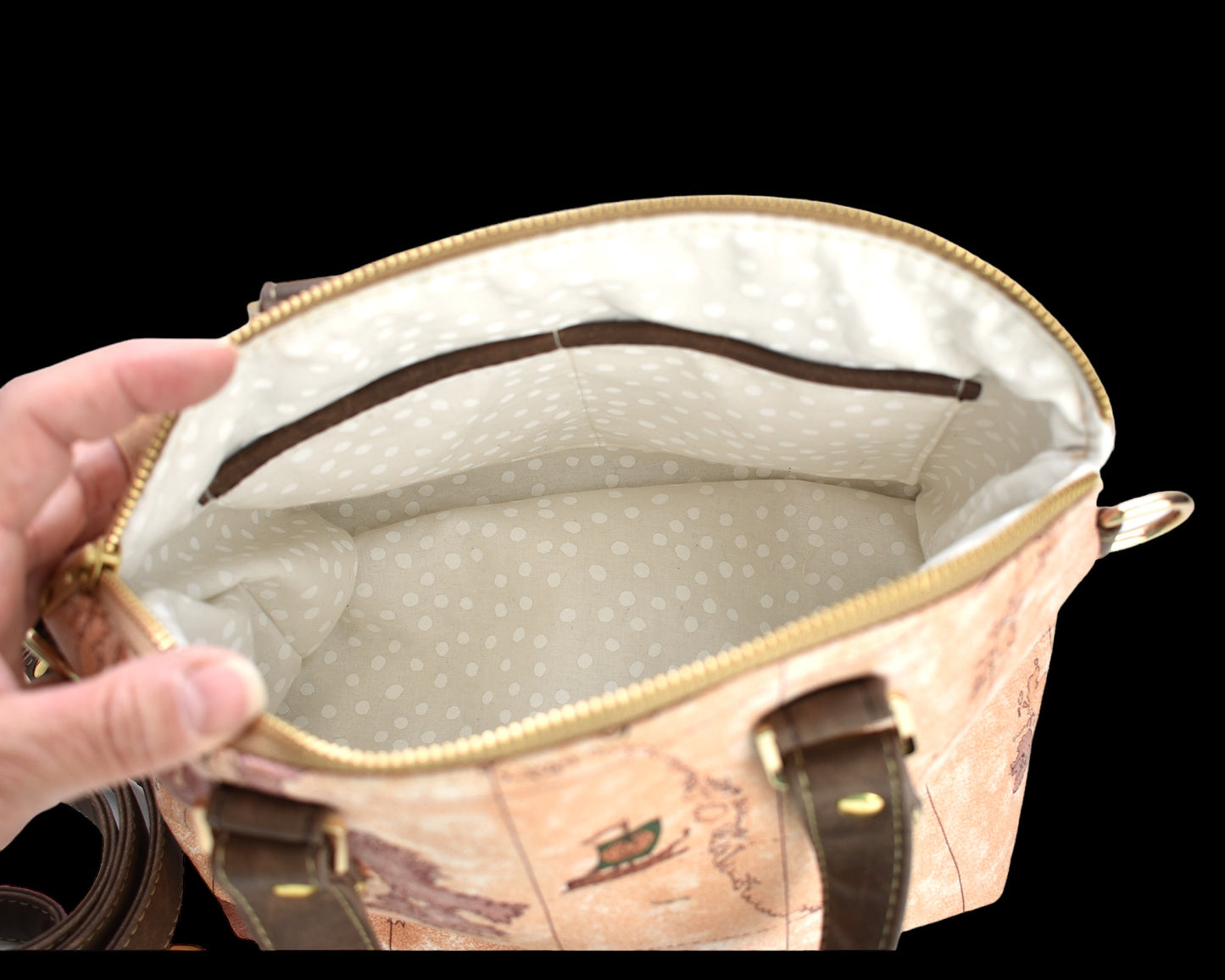 The Lola Domed Handbag Crossbody Style