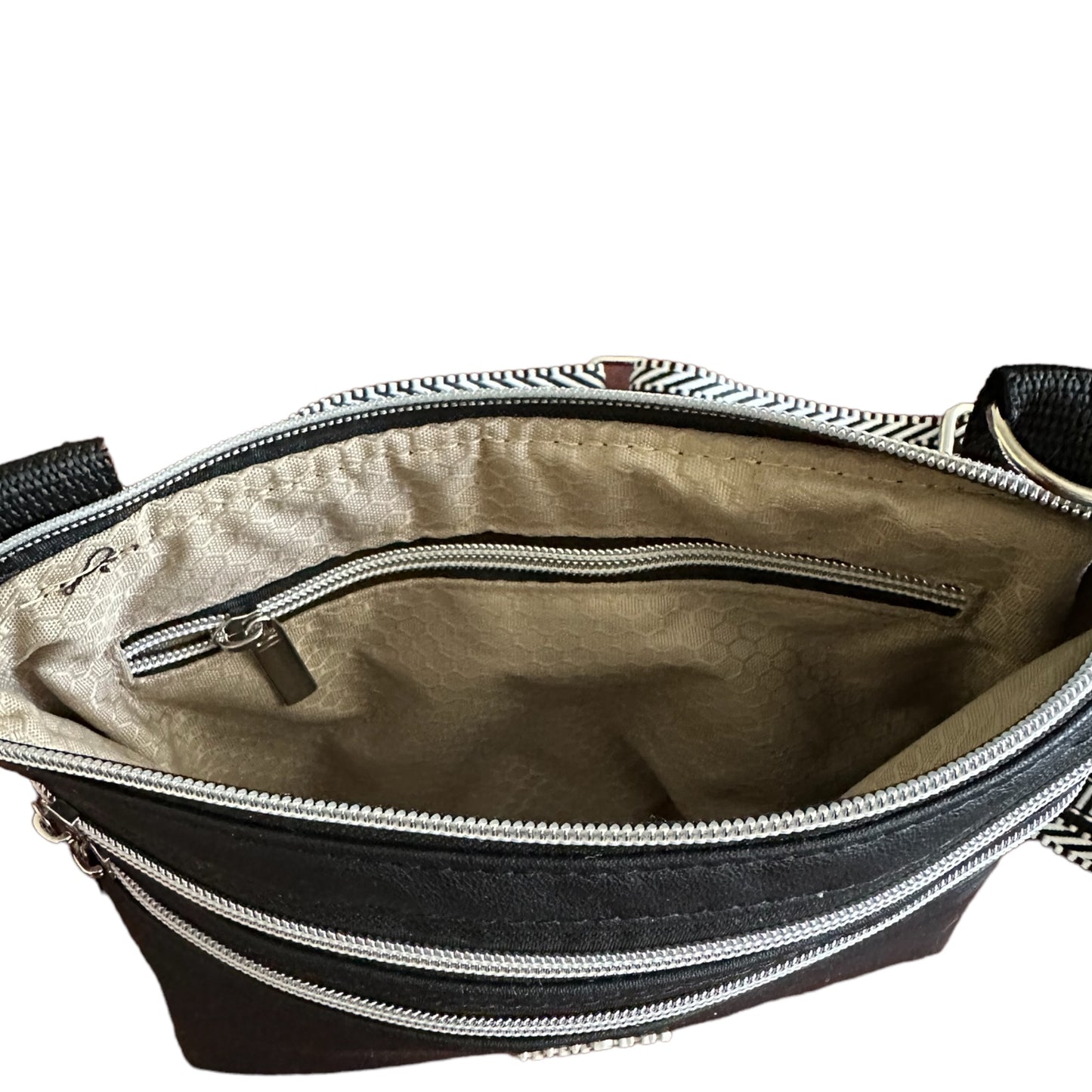 Stylish Leather Conceal Carry Purse - Compact Crossbody Purse