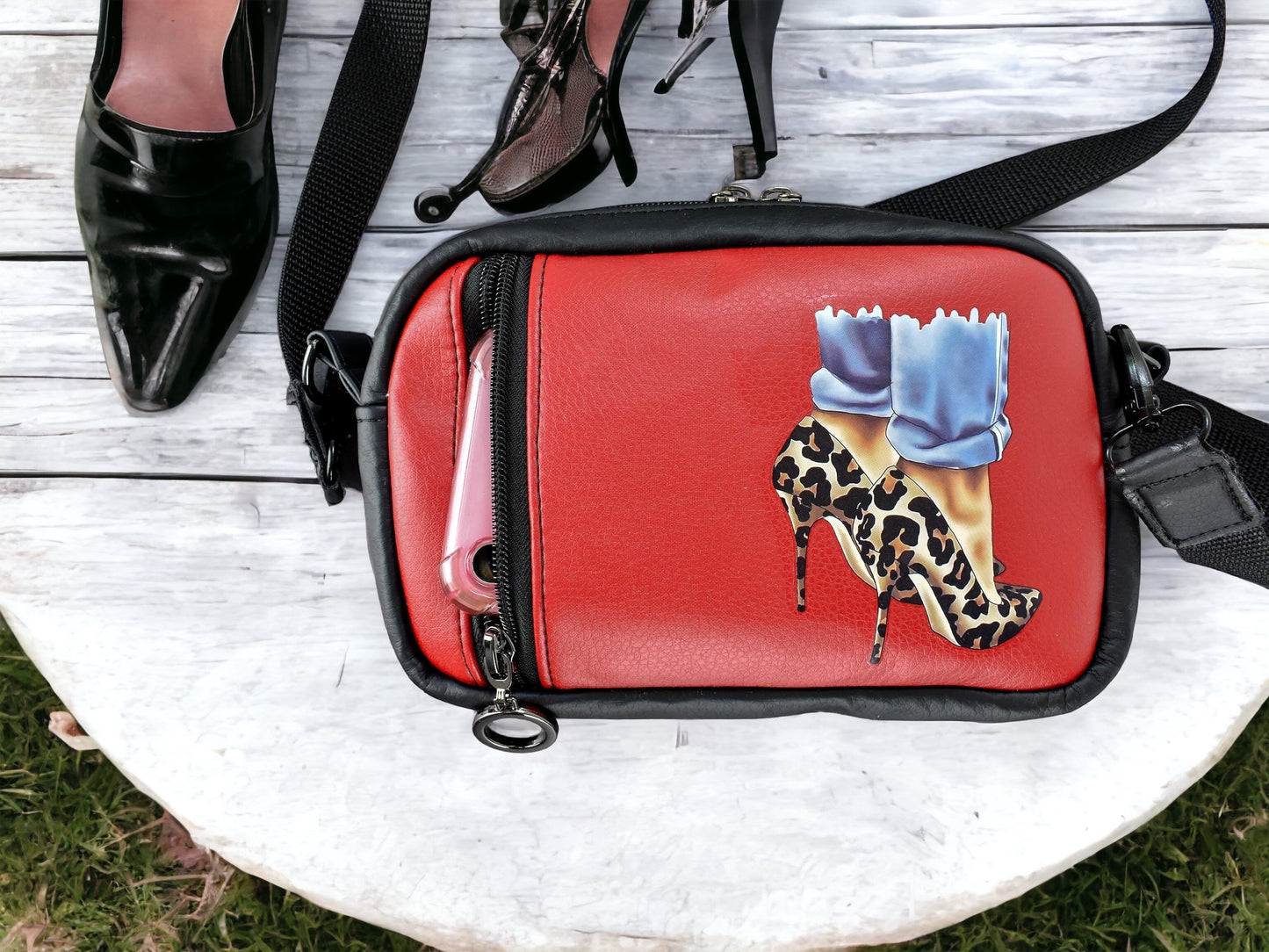 Small Compact Crossbody Purse