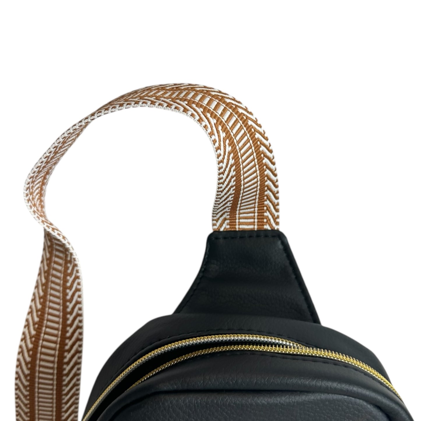 Black Slim Sling Purse