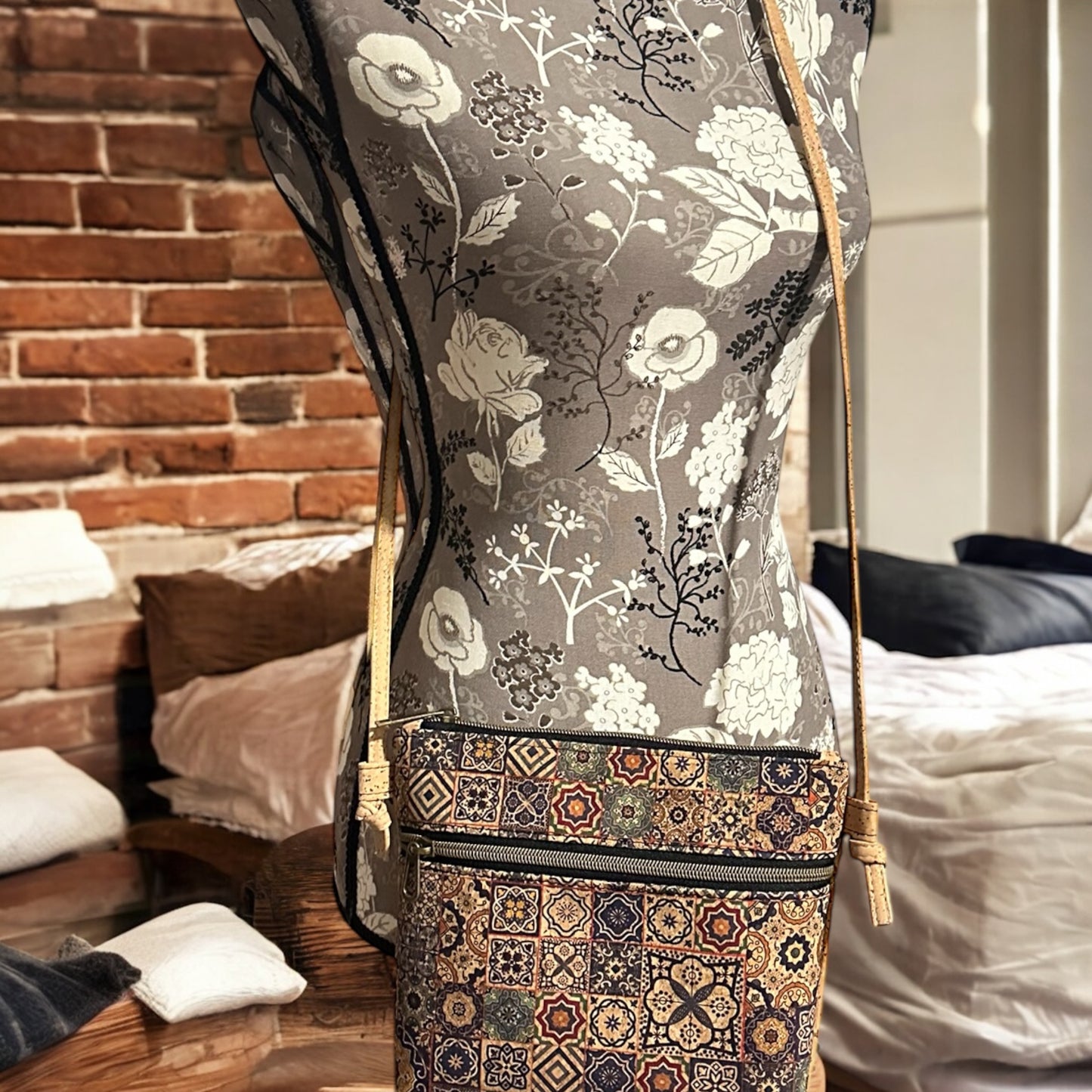 Eco Friendly Cork Crossbody Purse