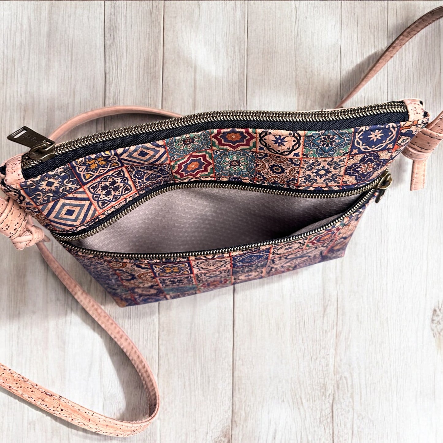 Eco Friendly Cork Crossbody Purse