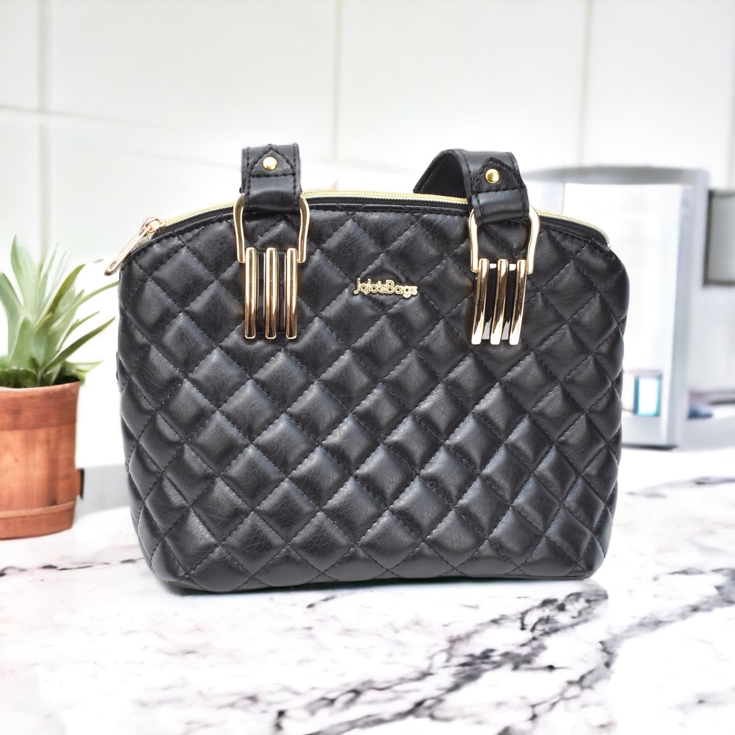 Classic Lola Black Handbag