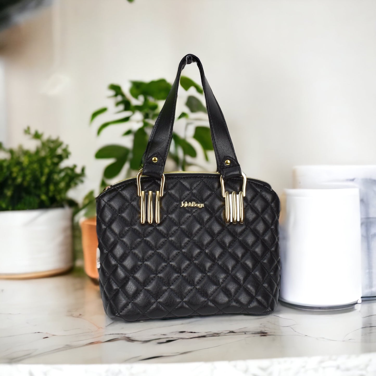 Classic Lola Black Handbag