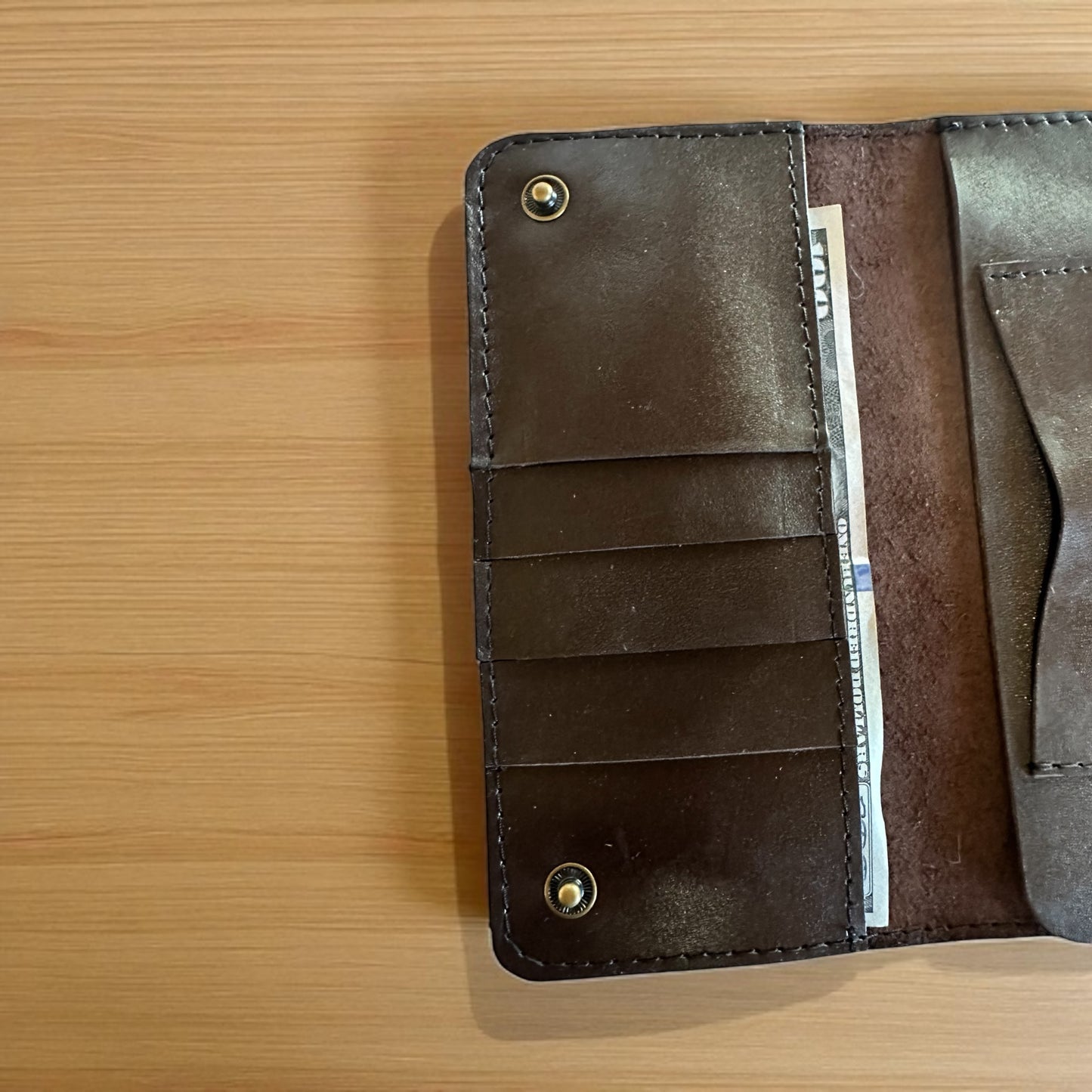 Leather Trucker Wallet