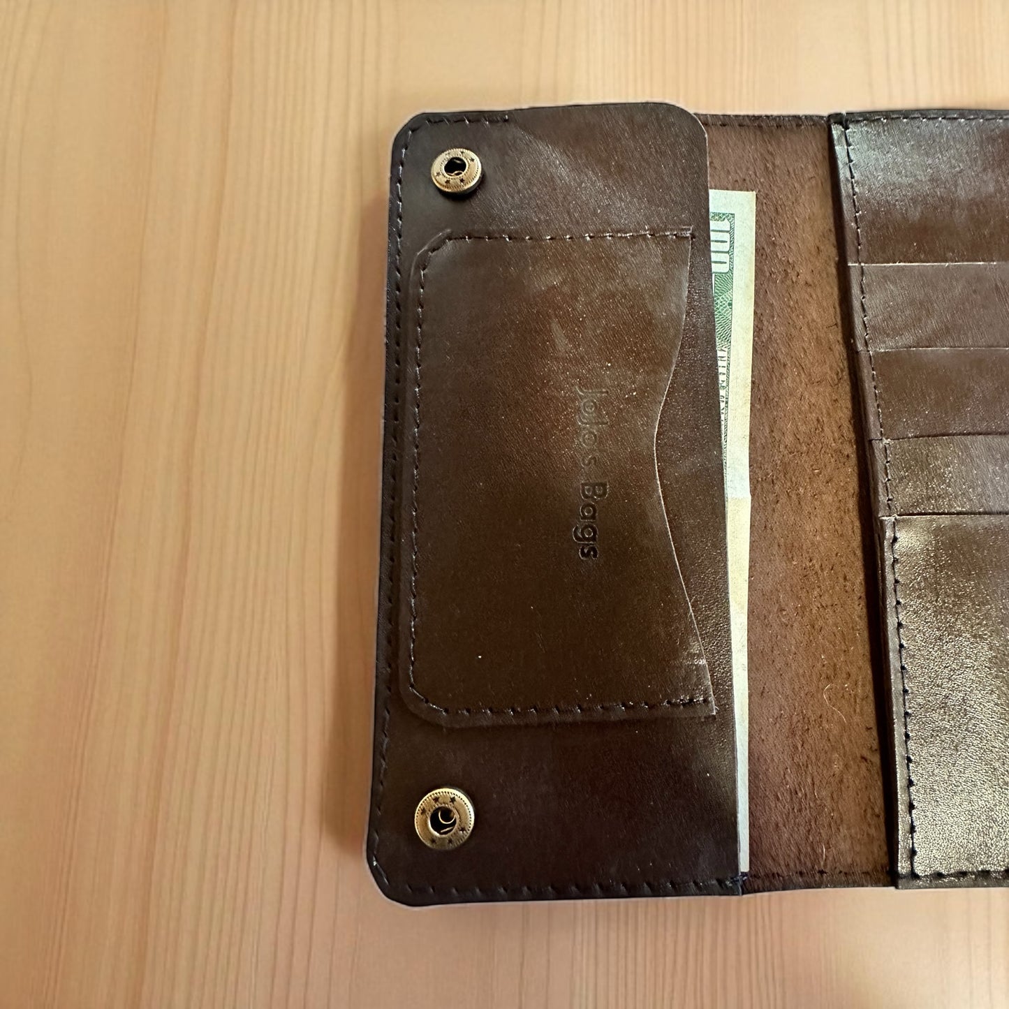 Leather Trucker Wallet