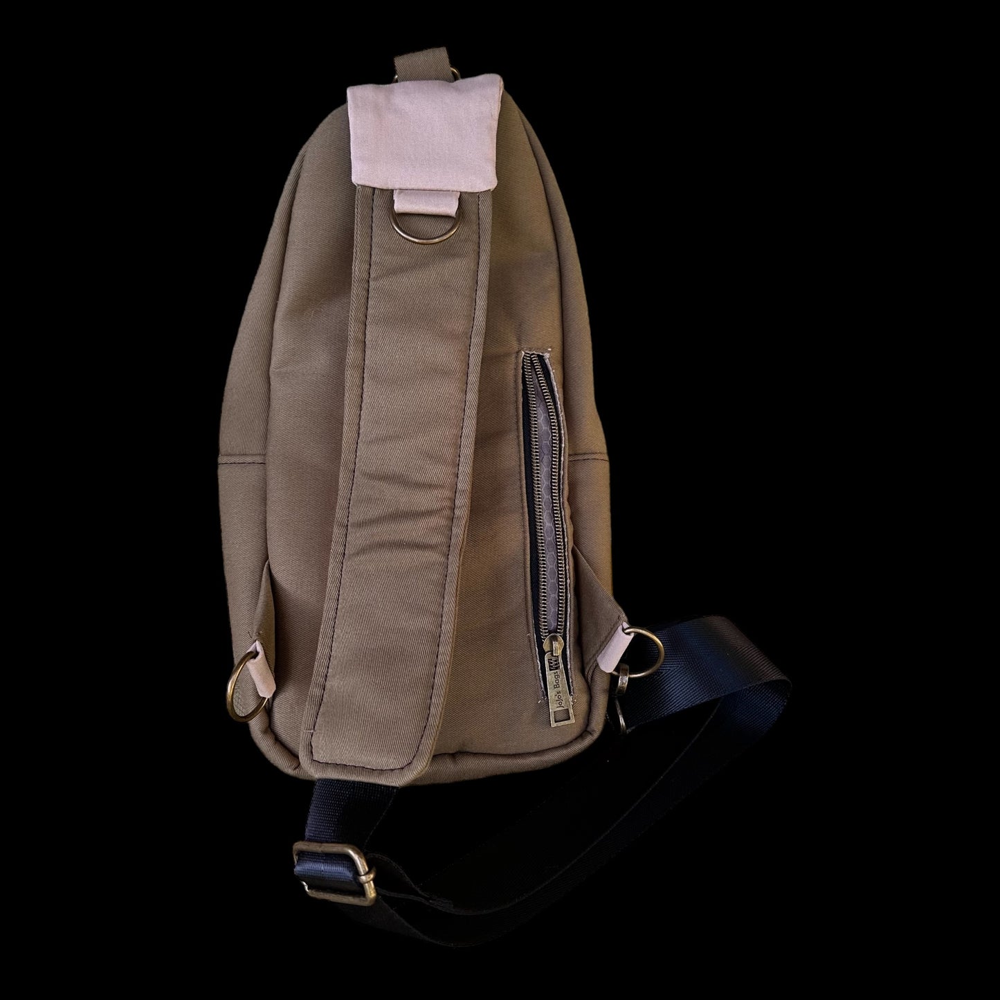 Denim Canvas Sling Bag