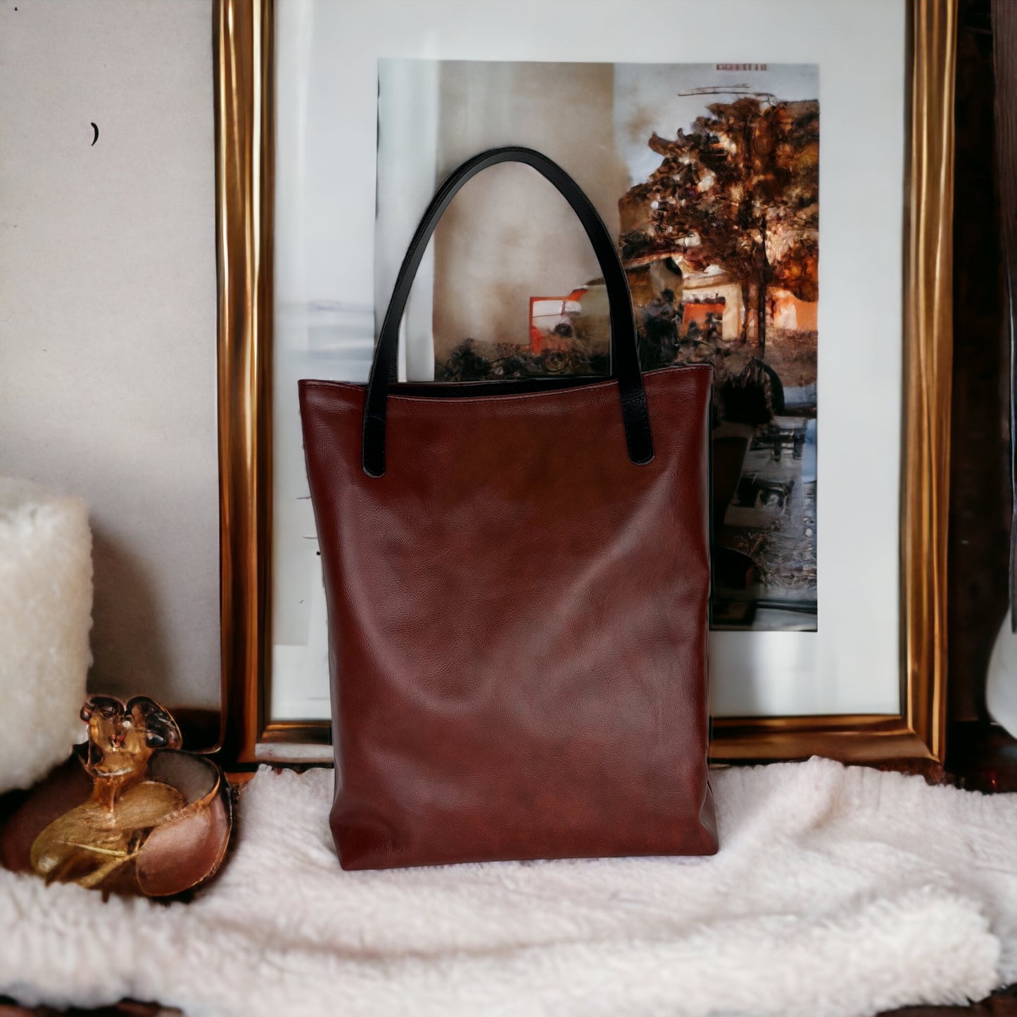 Large Leather Tote