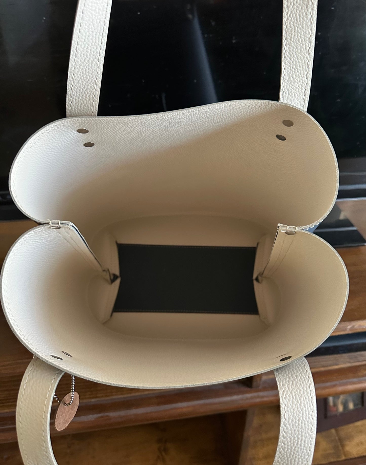 Double Sided Leather Tote