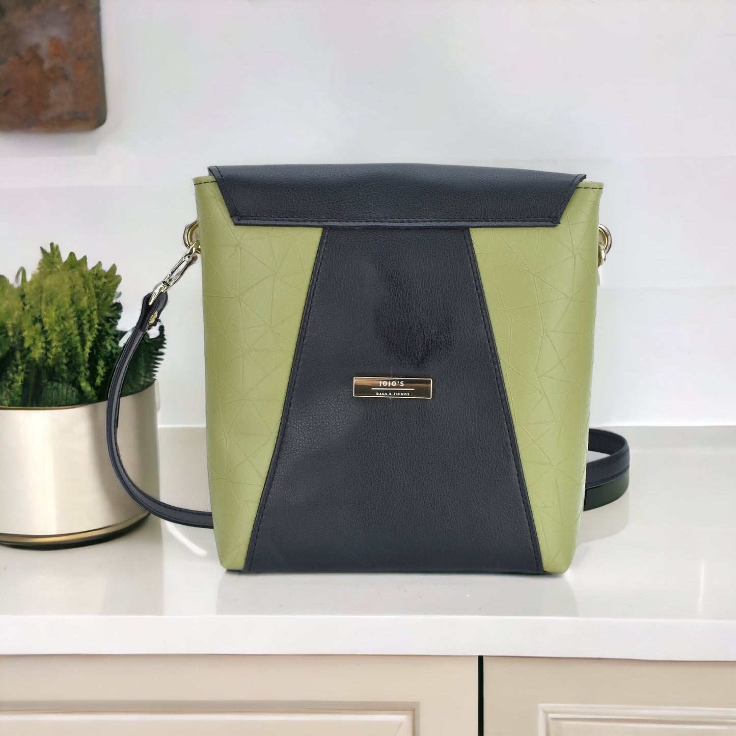 Crossbody Purse Women's Shoulder Bag Faux Leather