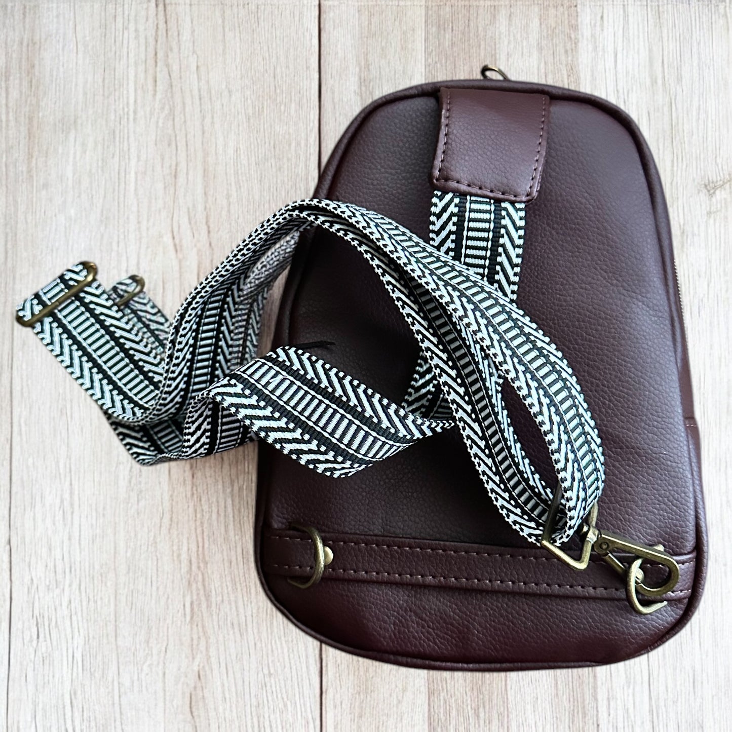 Quilted Slender Sling Bag