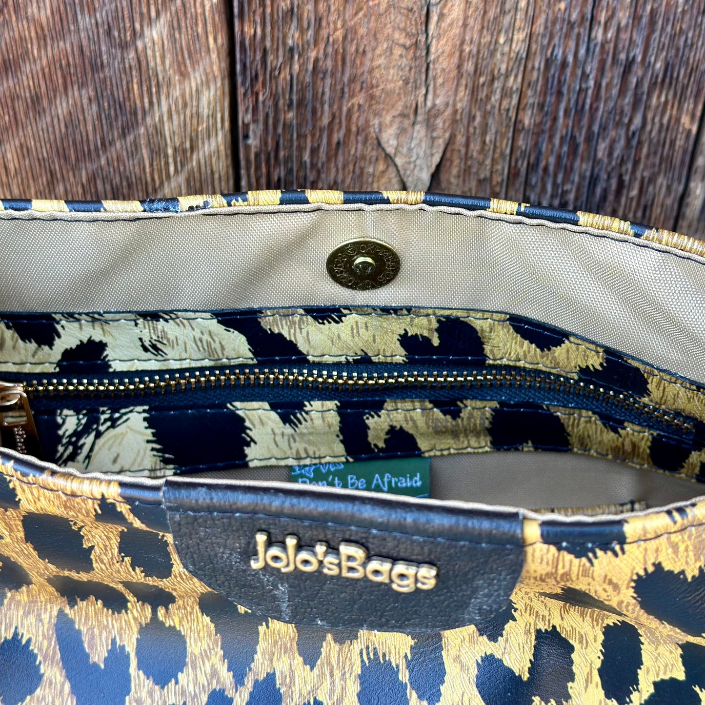 Leopard Bucket Bag
