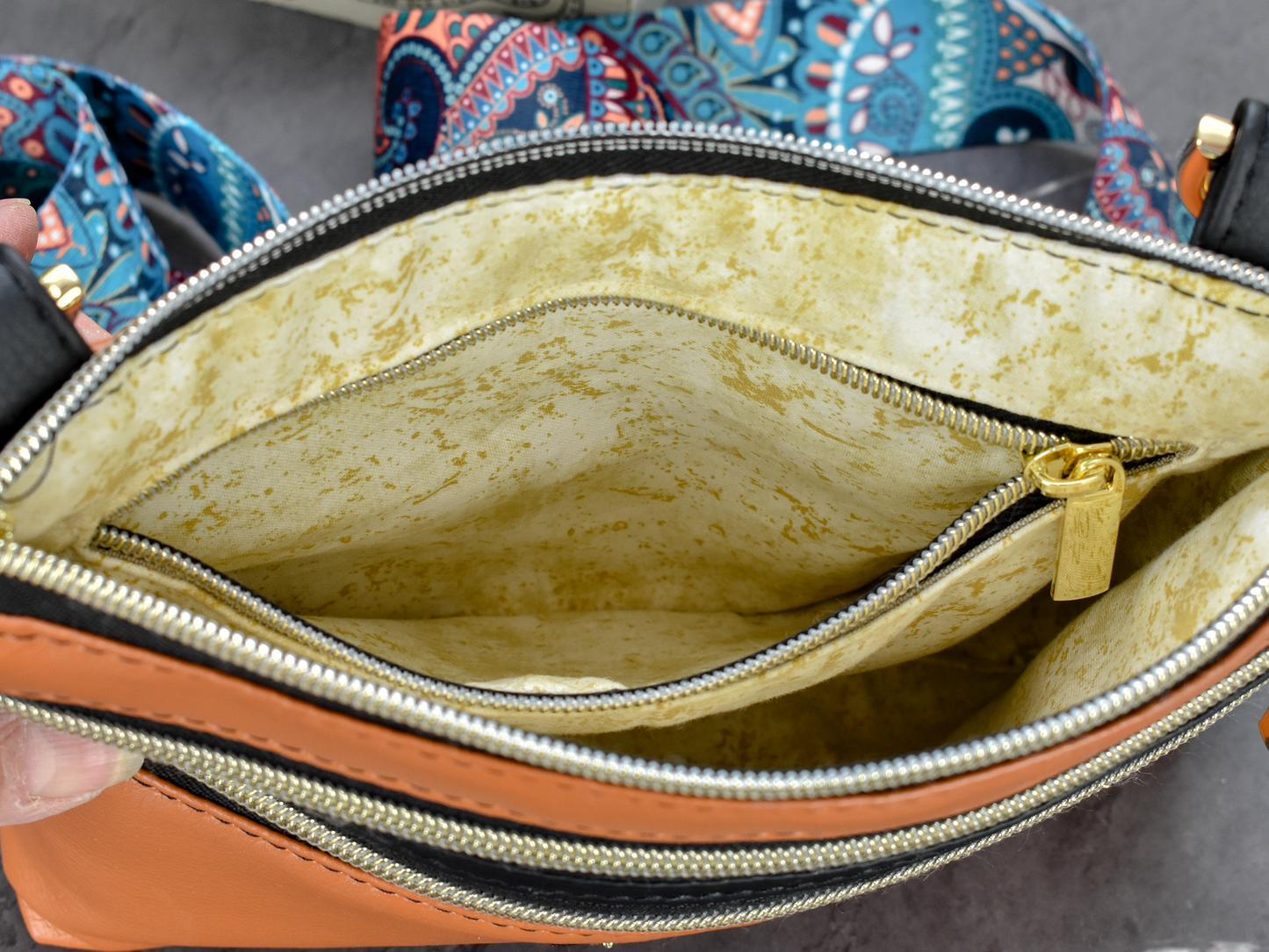 Stylish Conceal Carry Purse - Compact Crossbody Purse