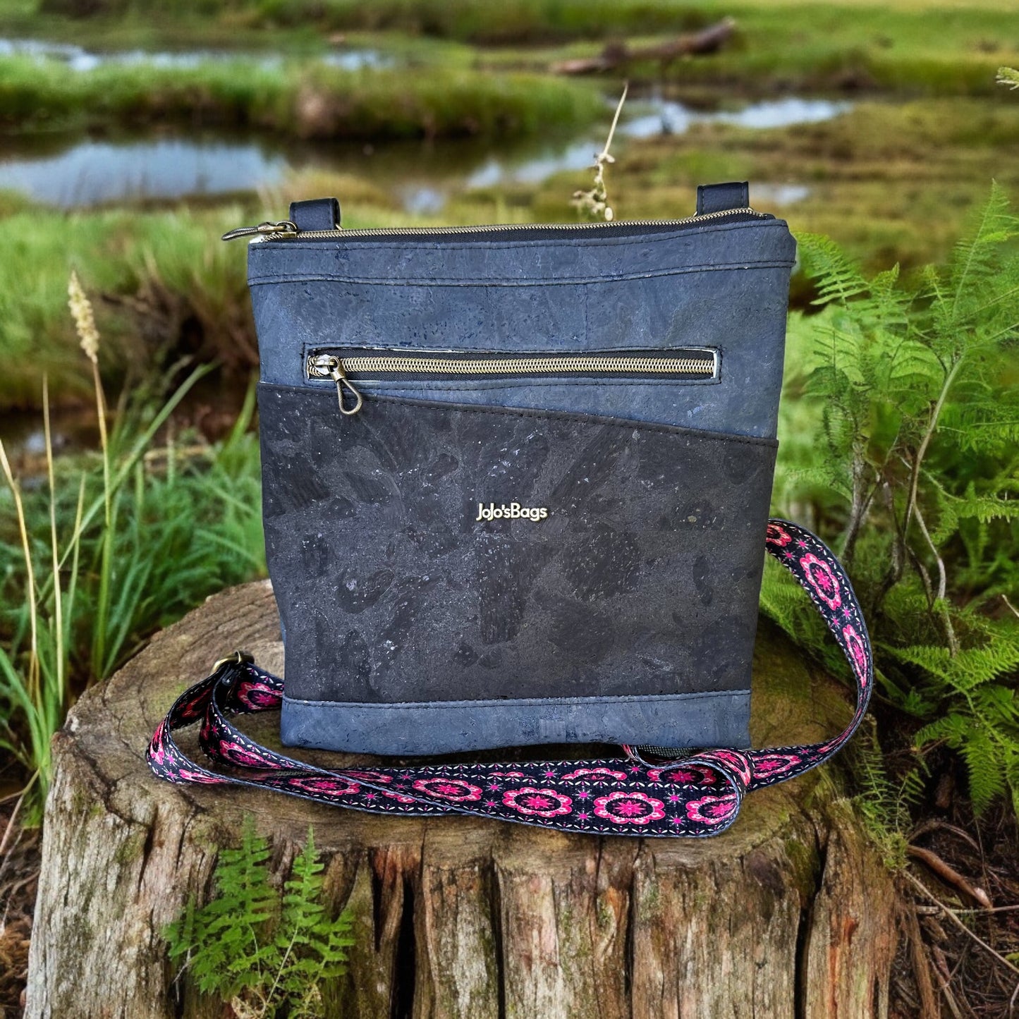 Blue/black Cork Conceal Carry