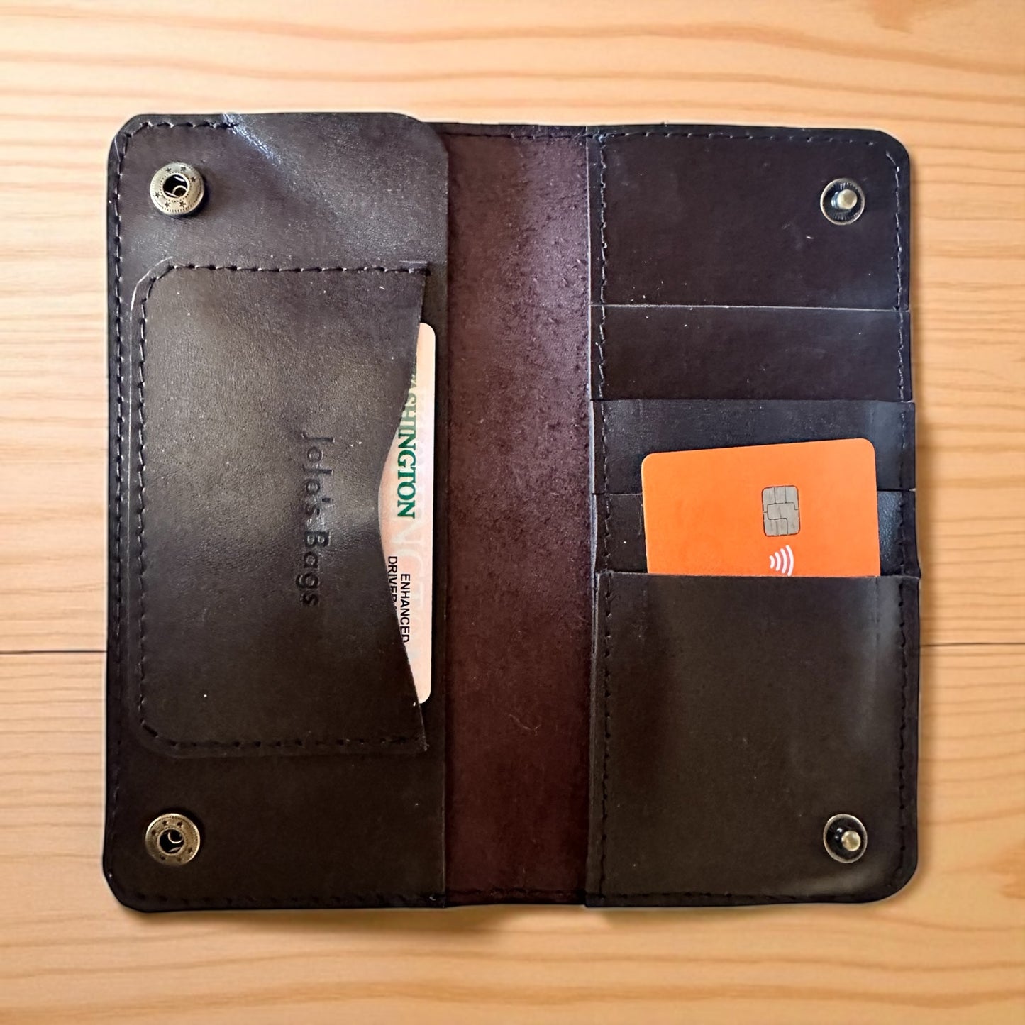Leather Trucker Wallet