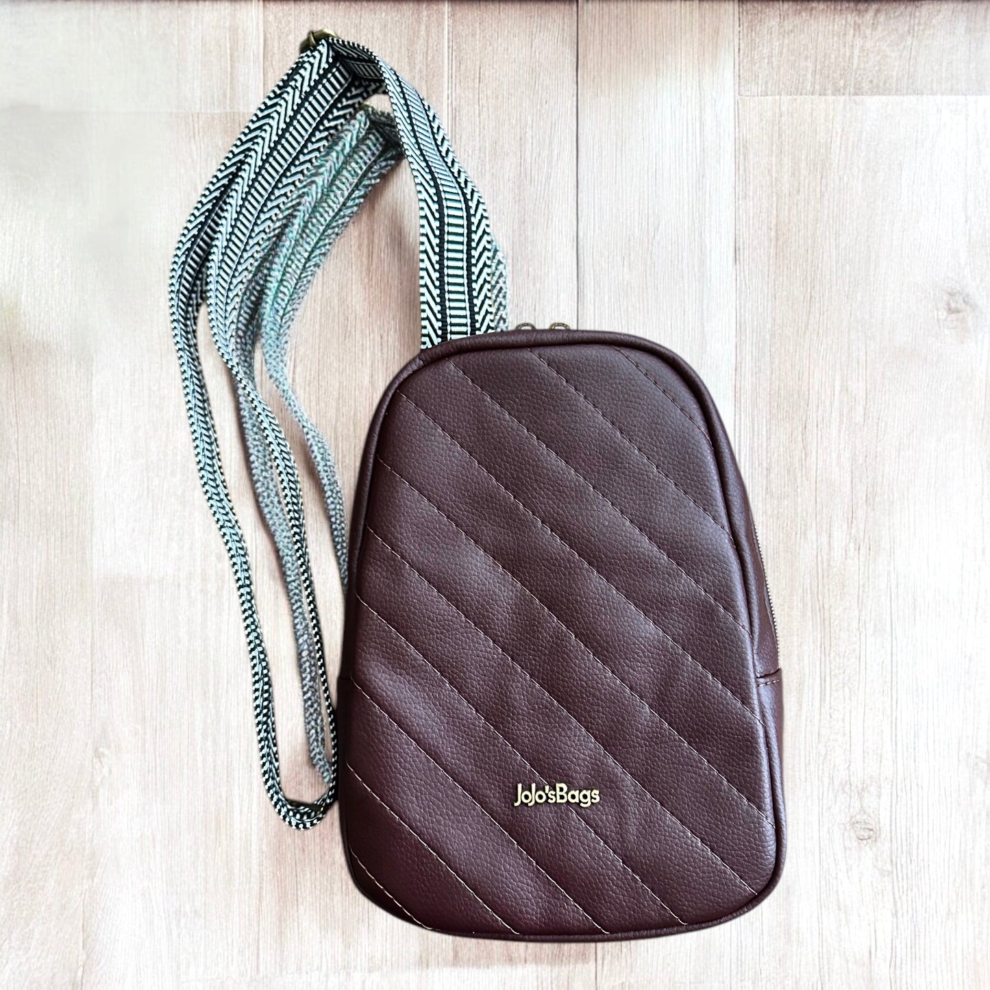 Quilted Slender Sling Bag