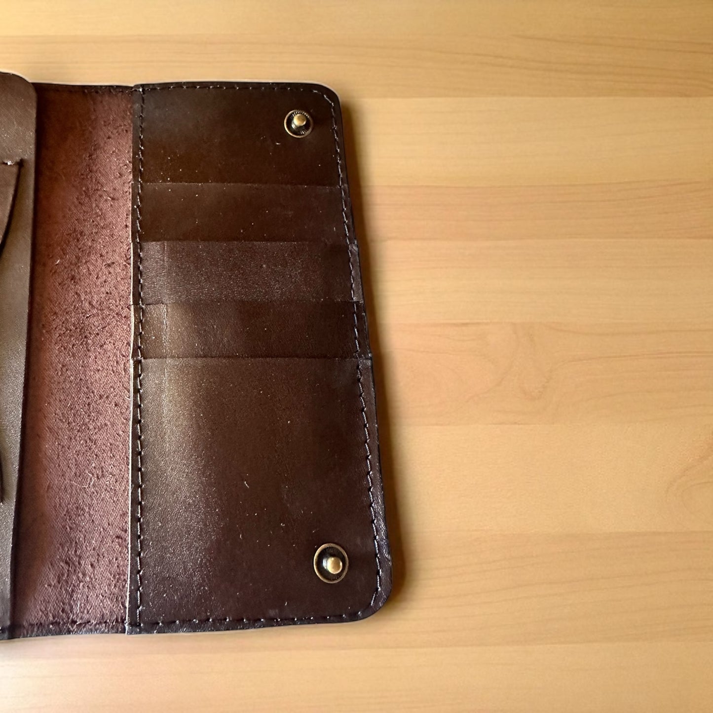 Leather Trucker Wallet