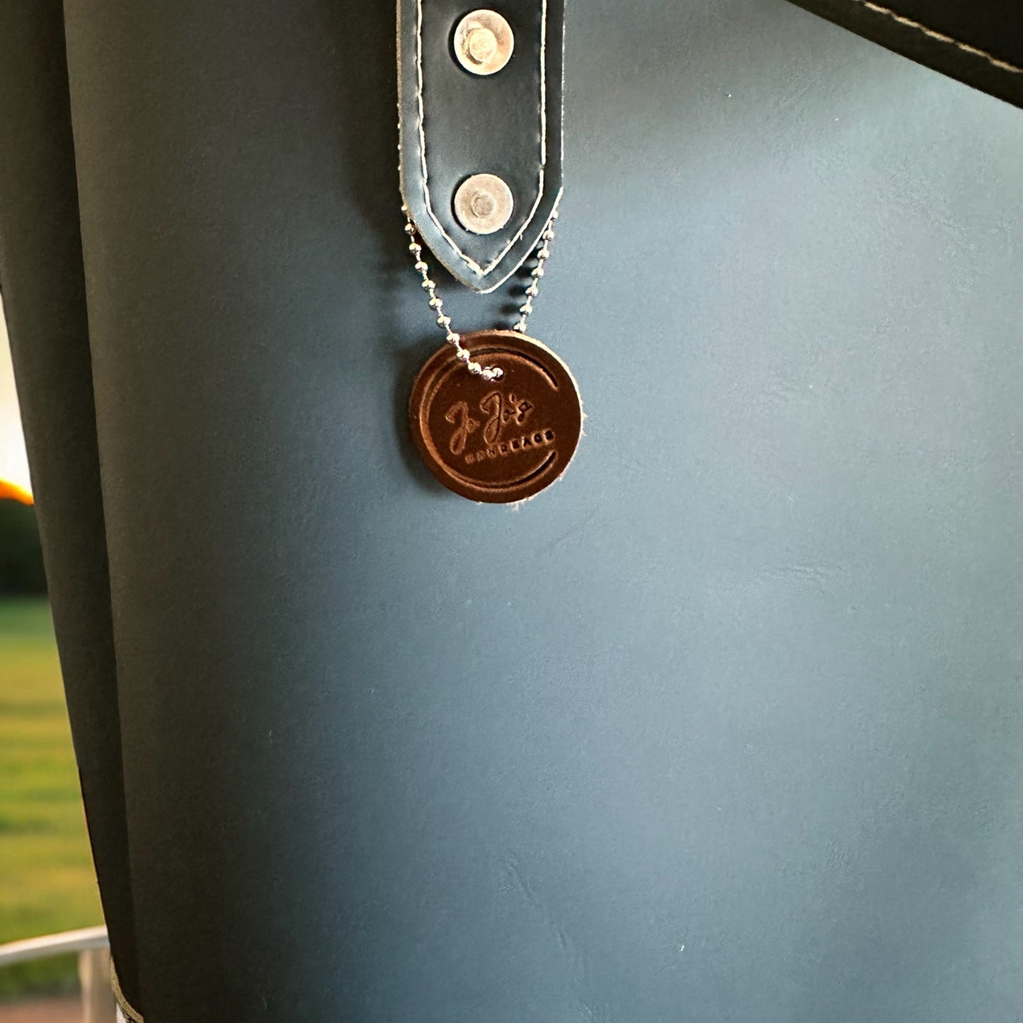 Double Sided Leather Tote