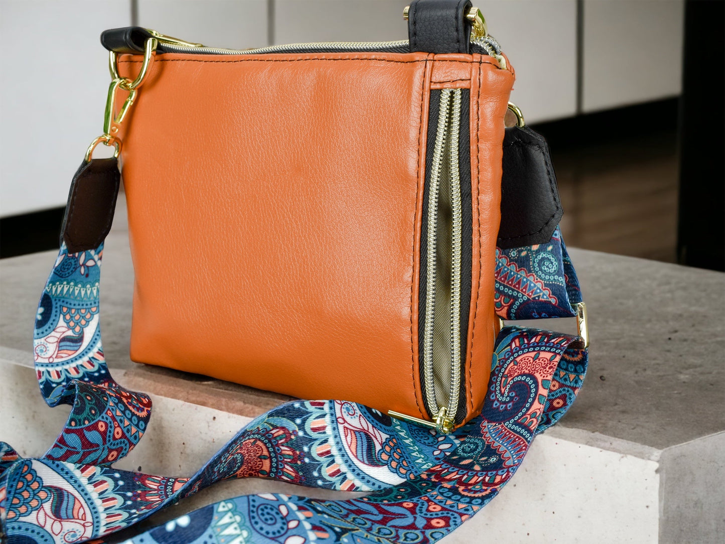 Stylish Conceal Carry Purse - Compact Crossbody Purse