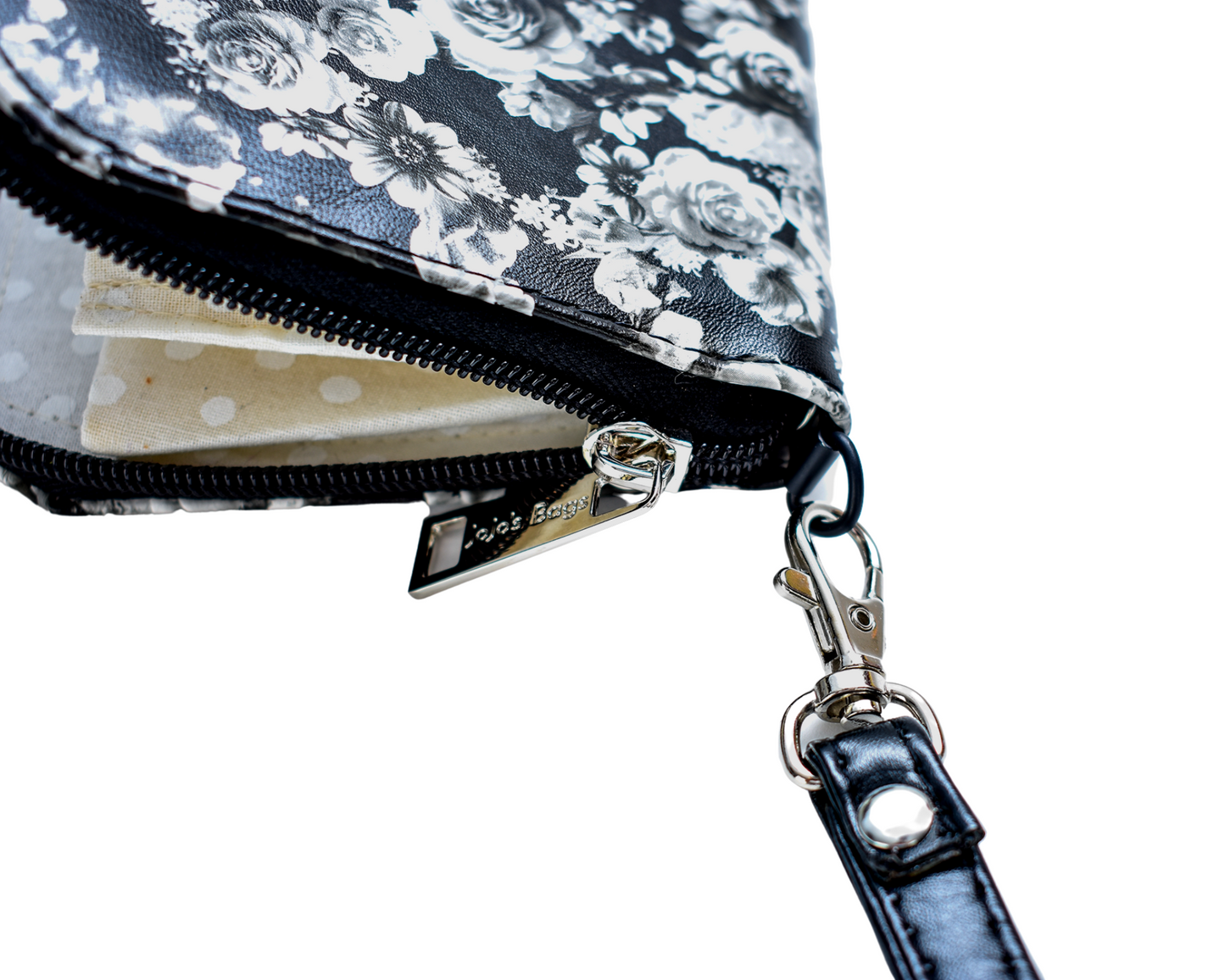 Floral Wristlet Wallet