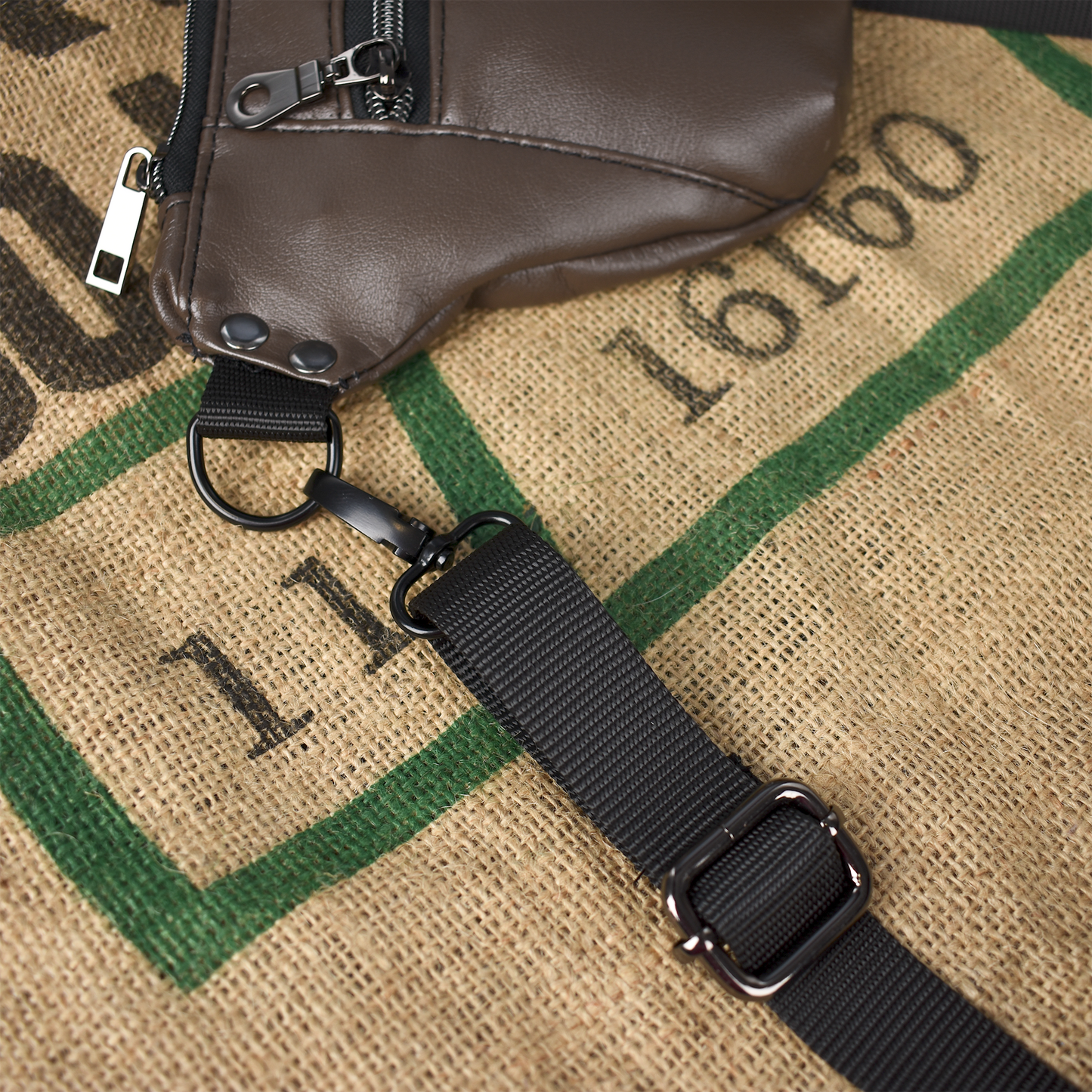 Fanny Pack Double with 2 Zipper pockets