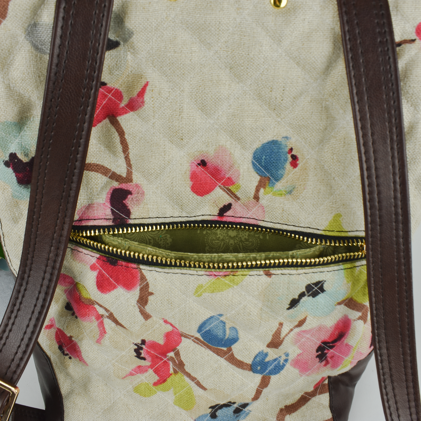 Modern Quilted Backpack