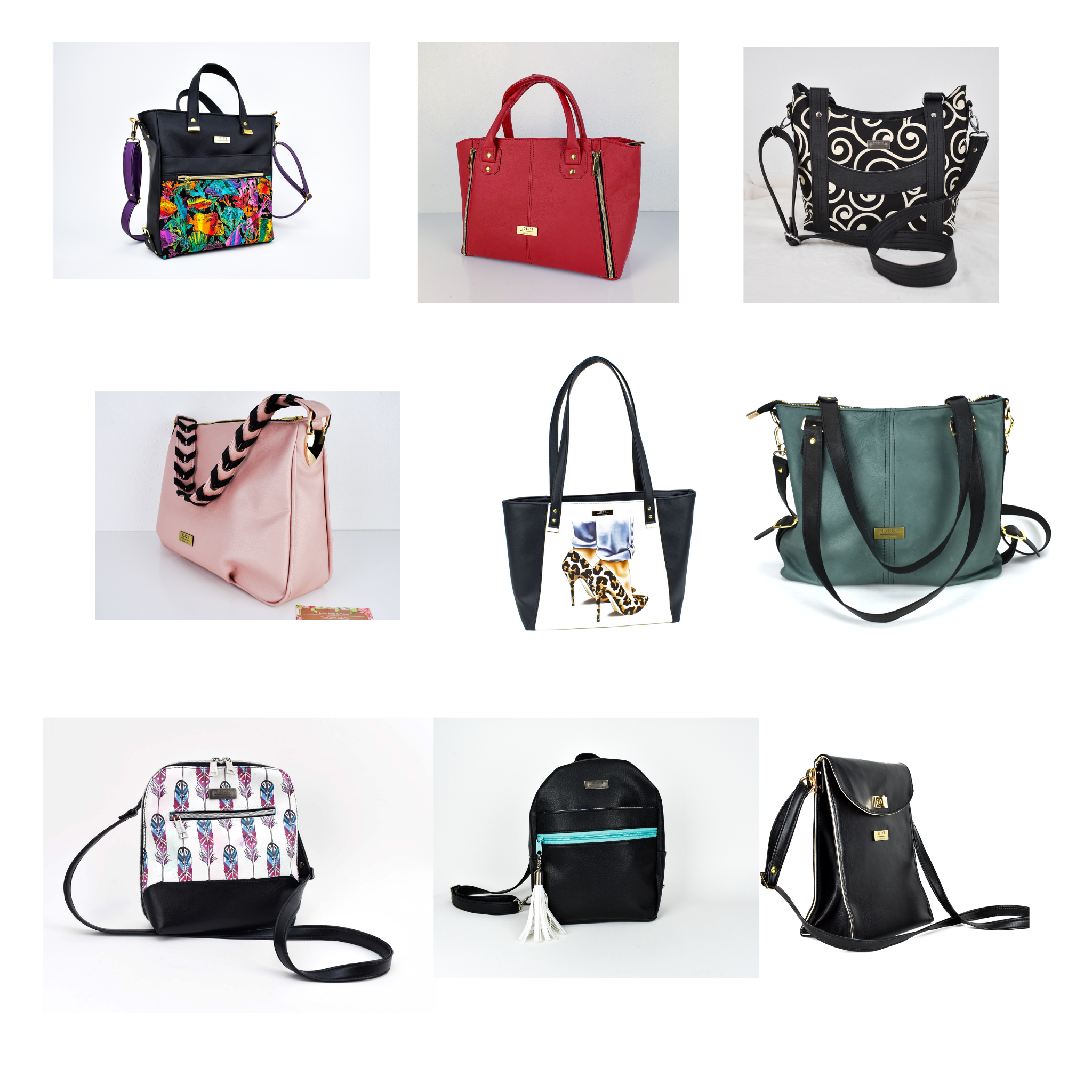 Check out our run-way inspired fashion handbags, designer look alike purses,  practical shopping tote, shoulder bags, sling bags, satchel bags,  accessories for women! 20% OFF or Buy One Get One Free! Free