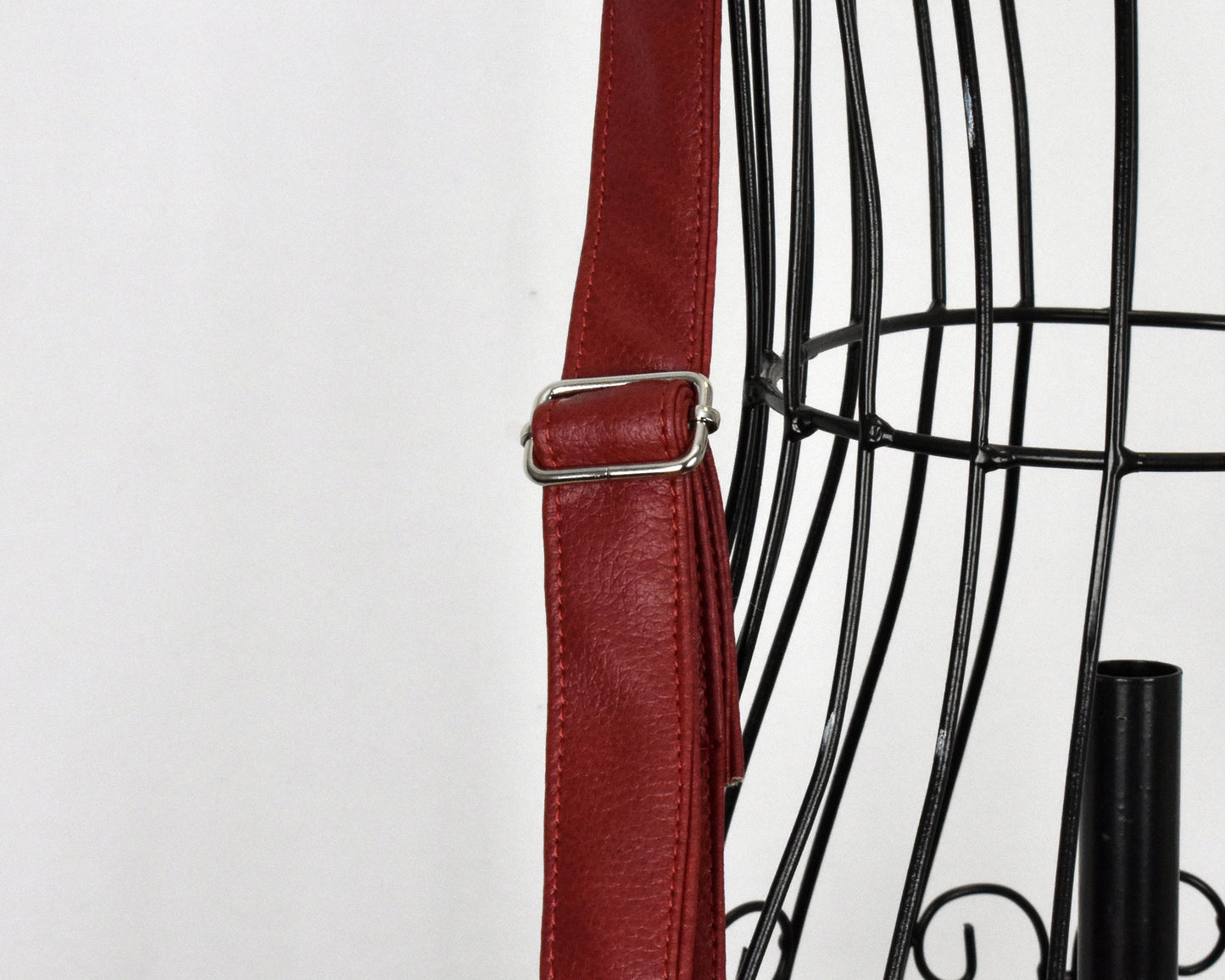 Women's Shoulder Bag - Red Crossbody Purse - Ladies Purse - Faux Leather Satchel - Medium Sized Handbag - Mother's Day Gift for Mom