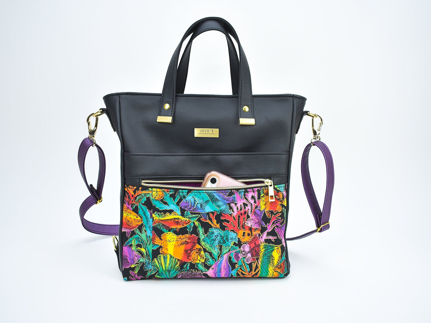 Backpack Purse CC- Faux Leather Convertible Bag - Lady Gun Lover Gift - Conceal Carry Purse Crossbody - Eco Friendly Product - CCW