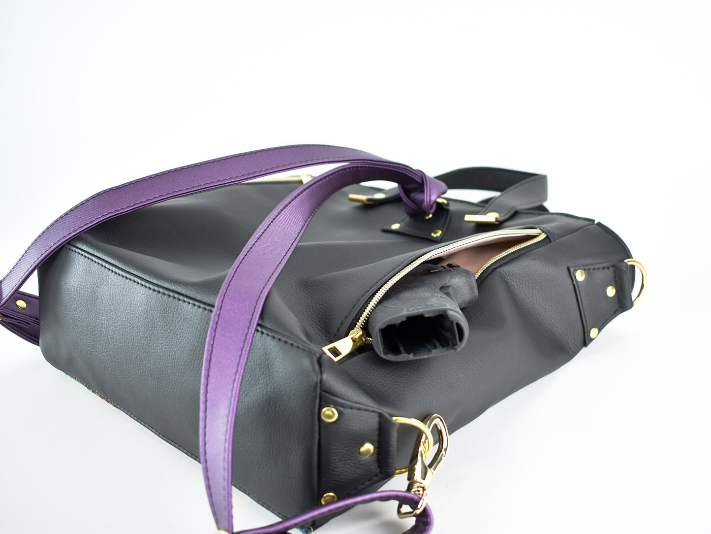 Backpack Purse CC- Faux Leather Convertible Bag - Lady Gun Lover Gift - Conceal Carry Purse Crossbody - Eco Friendly Product - CCW