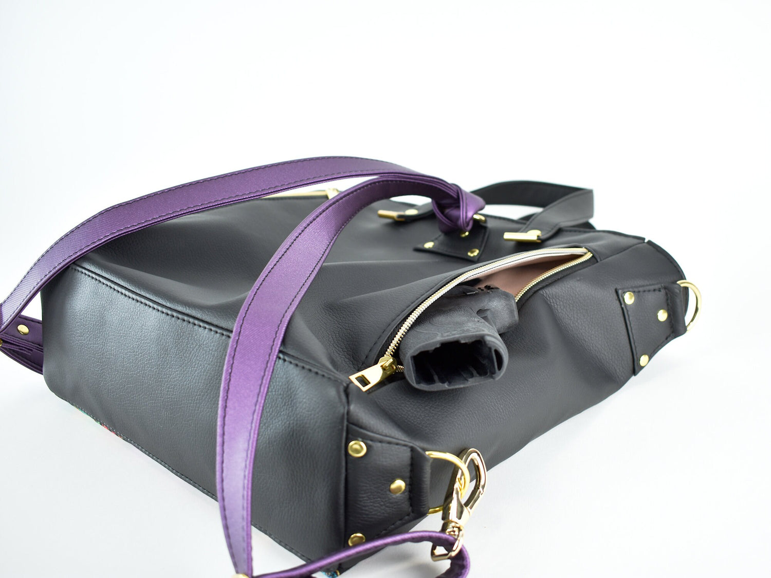 Backpack Purse CC- Faux Leather Convertible Bag - Lady Gun Lover Gift - Conceal Carry Purse Crossbody - Eco Friendly Product - CCW