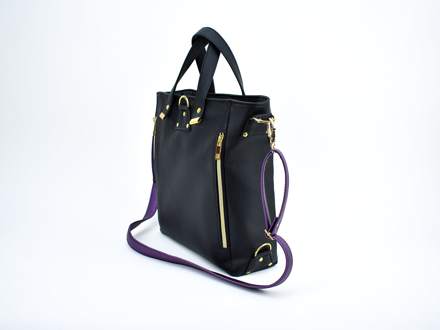 Backpack Purse CC- Faux Leather Convertible Bag - Lady Gun Lover Gift - Conceal Carry Purse Crossbody - Eco Friendly Product - CCW