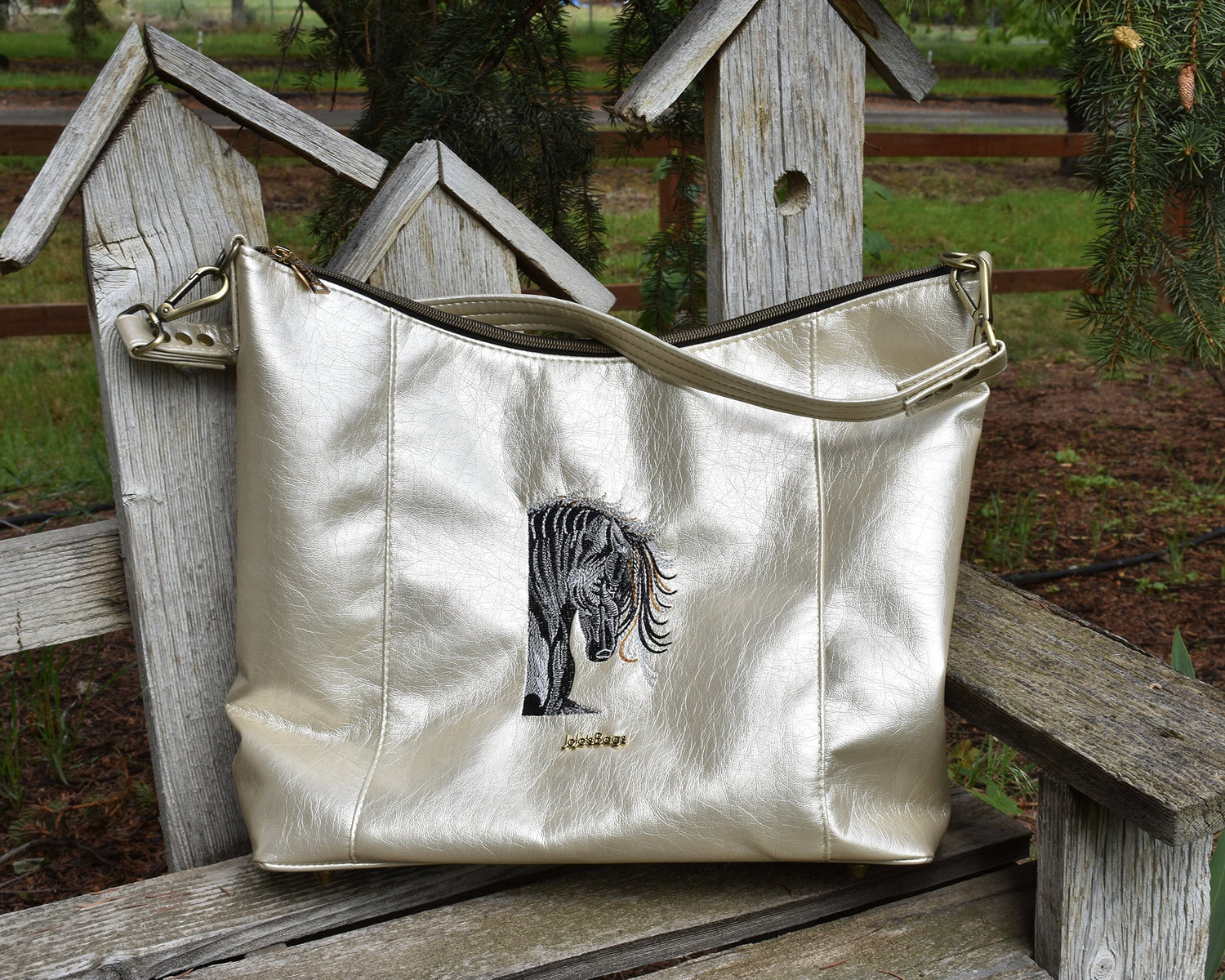 Conceal Carry Hobo Style Purse - Modern Style Shoulder Bag - Gift for a Gun Lover - Right or Left Carry CC or CCW