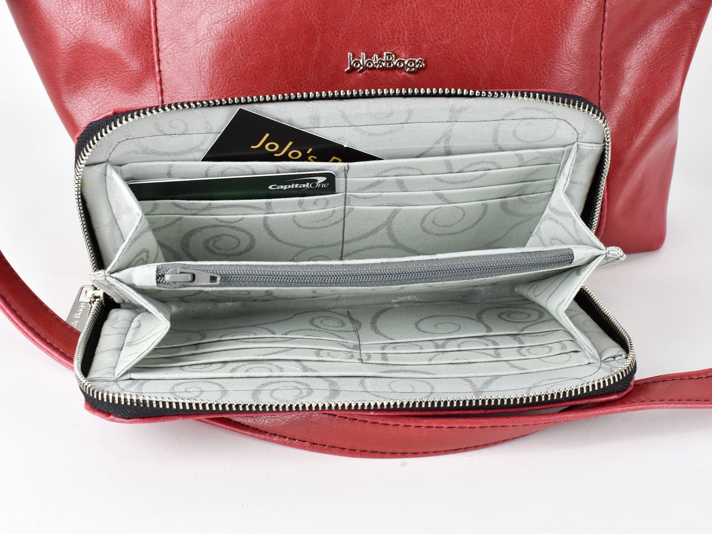 Women's Conceal Carry Hobo Style Purse - Faux Leather Bag - Stylish Gift for a Lady Gun Lover - Matching Wallet - Custom Crossbody