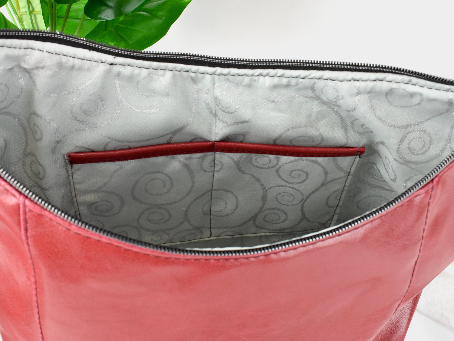 Women's Conceal Carry Hobo Style Purse - Faux Leather Bag - Stylish Gift for a Lady Gun Lover - Matching Wallet - Custom Crossbody