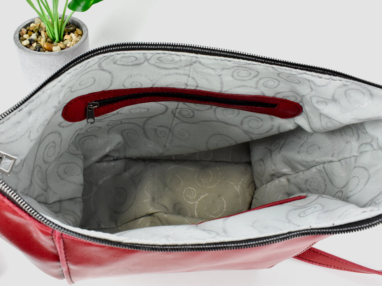 Women's Conceal Carry Hobo Style Purse - Faux Leather Bag - Stylish Gift for a Lady Gun Lover - Matching Wallet - Custom Crossbody