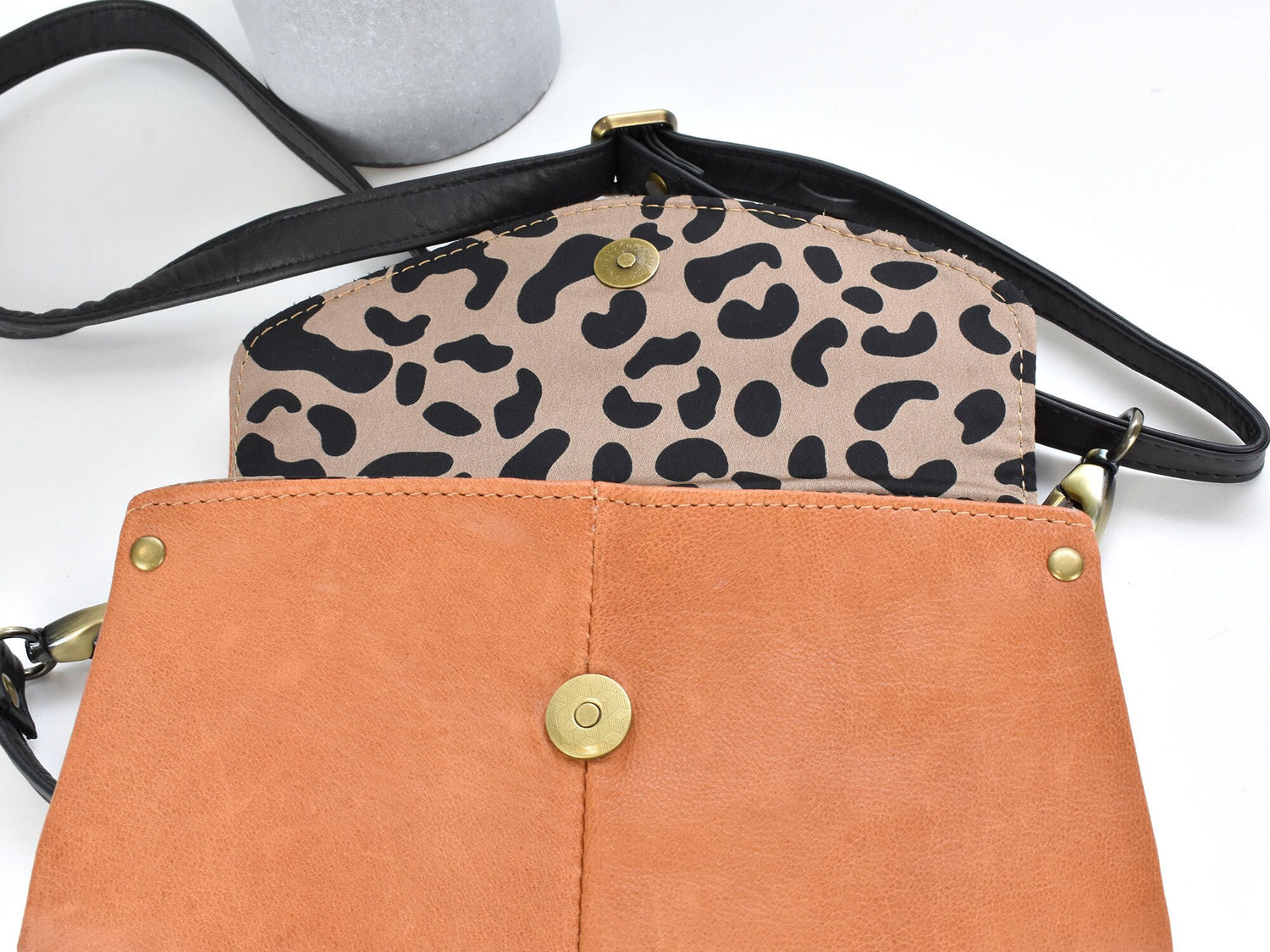 Midsized Crossbody Leather Purse - Hip Bag - Bum Bag - Clutch or Wristlet - Adjustable Strap - Ready to Ship - Simplistic Design - Boho Bag