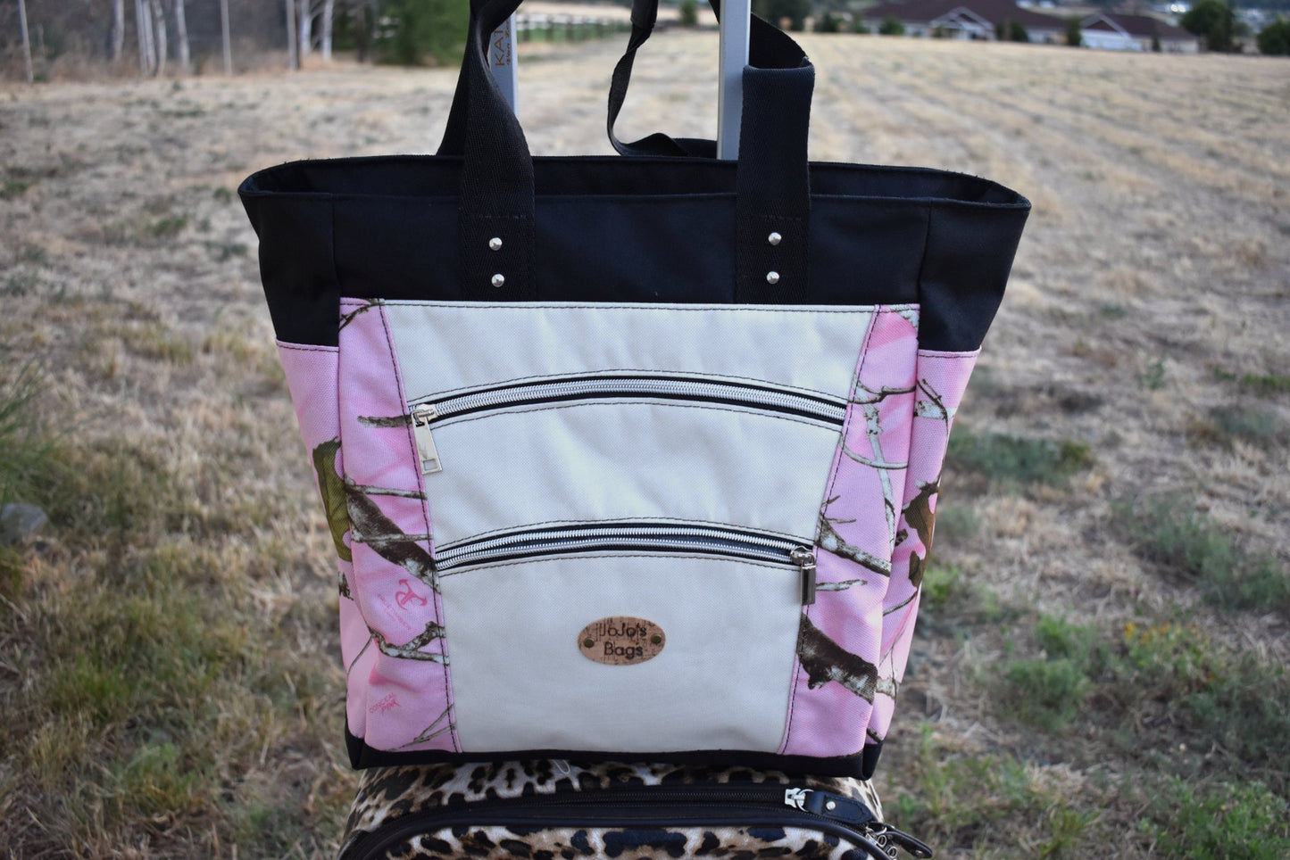 Traveler's Tote Bag - Versatile Tote - Trolley Sleeve - Water Proof Canvas - Travel Bag - Beach Tote - Airplane Carry on - Gift for Summer