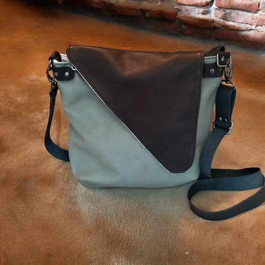 Leather Conceal Carry Crossbody Purse