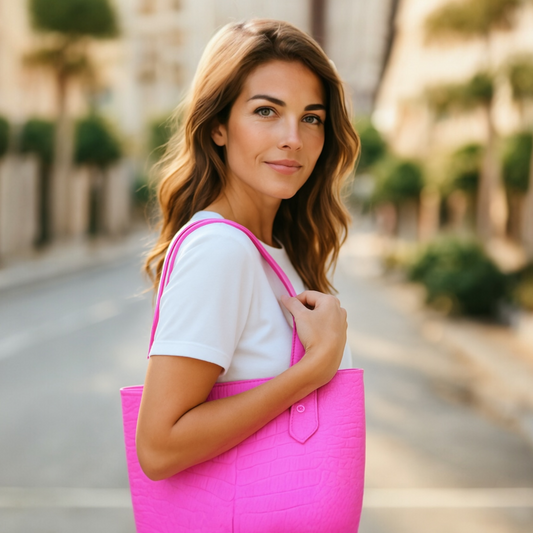 Hot Pink Shoulder Bag