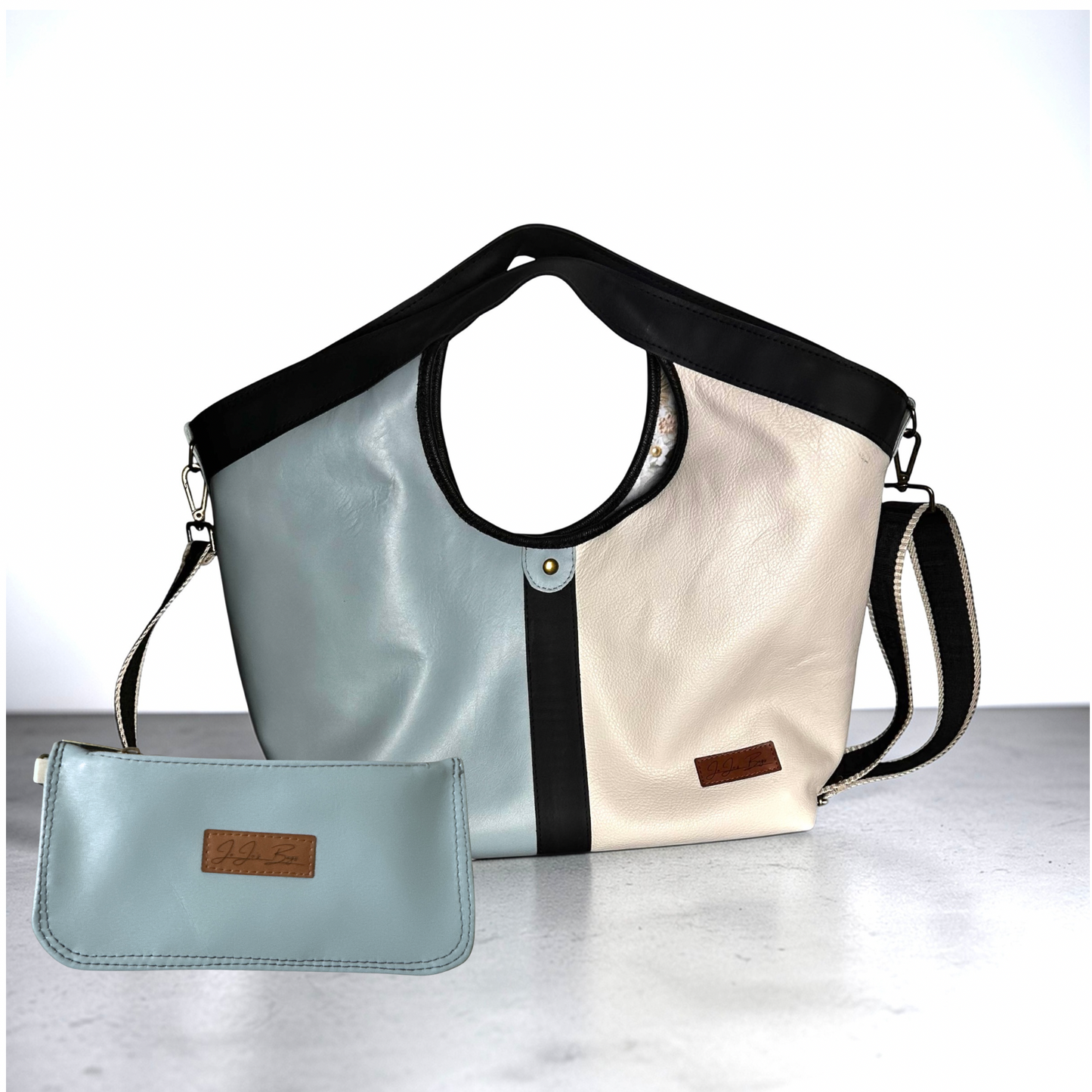Large Leather Lily Tote