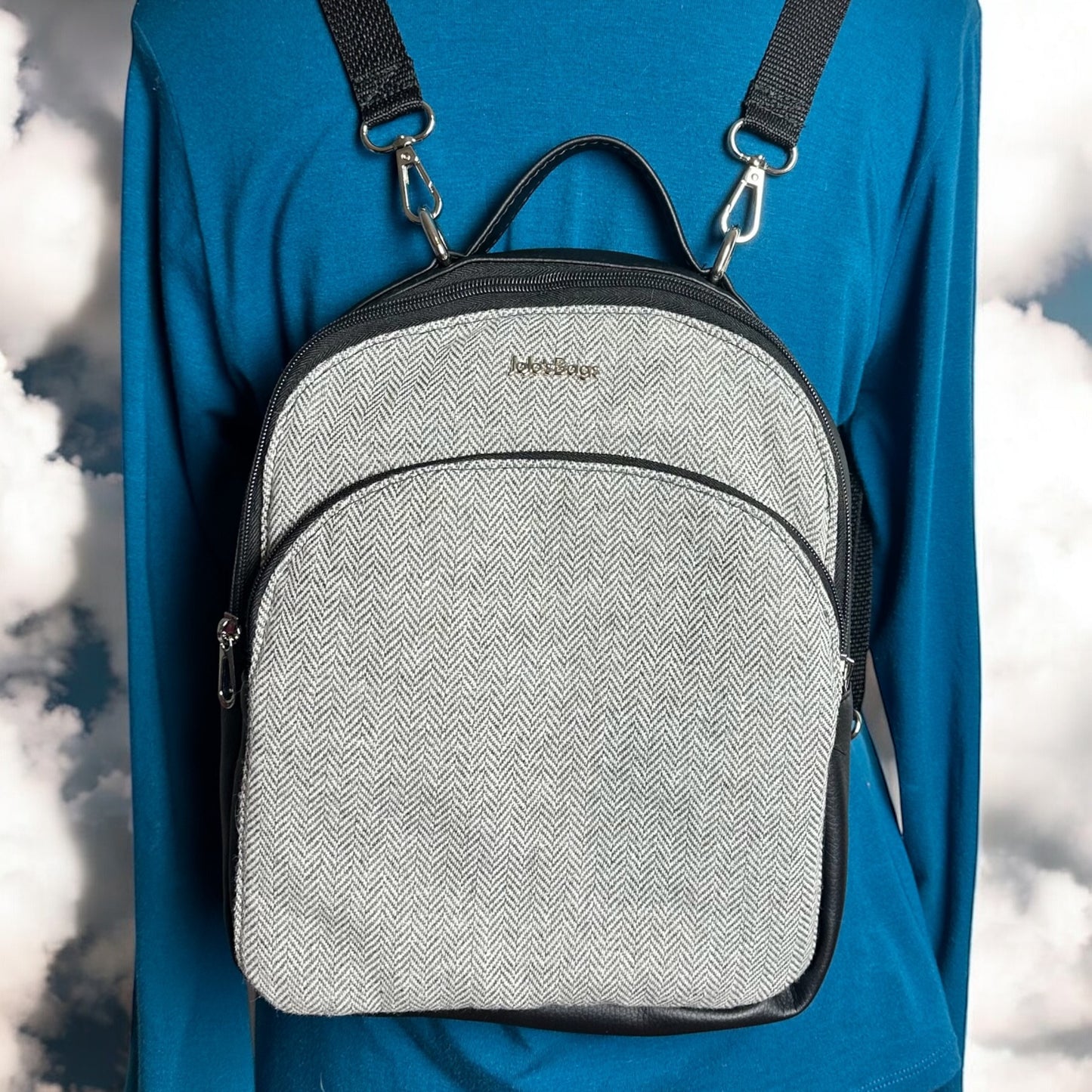 Black and Gray Backpack