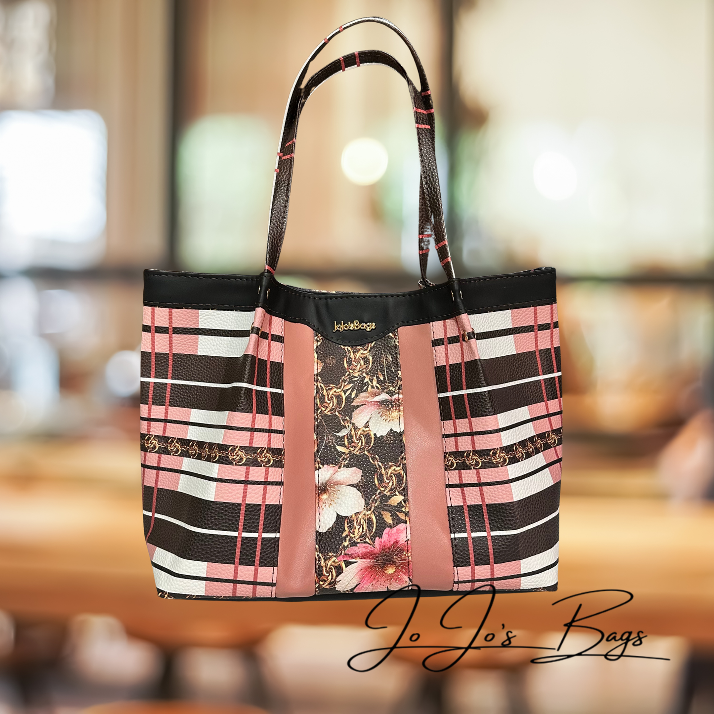 Pink Candlewood Tote Purse